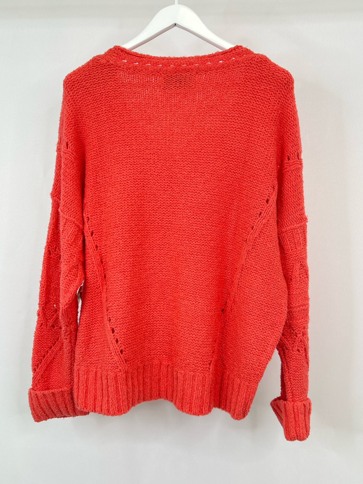 PILCRO Size M Coral Women Sweater