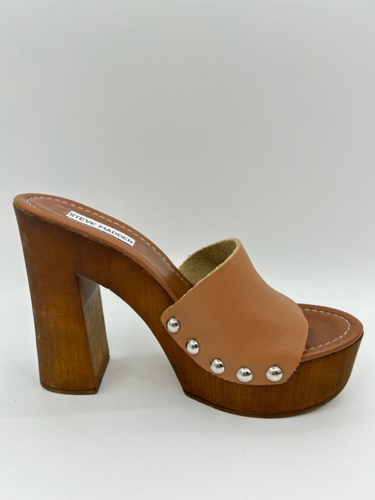 STEVE MADDEN Size 9 Tan Women's Sandal