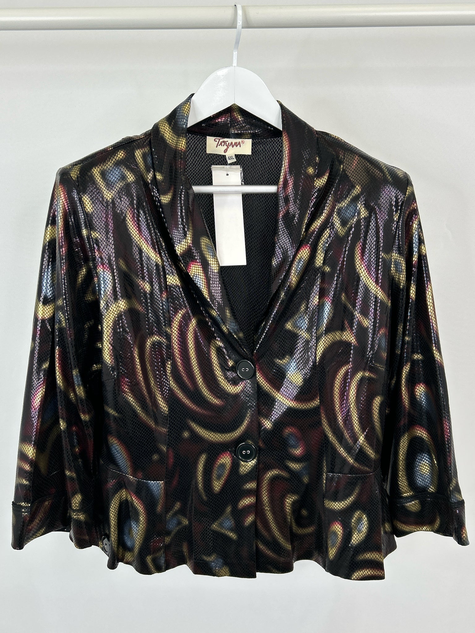Tatyana Size 4XL Plum Women Jacket