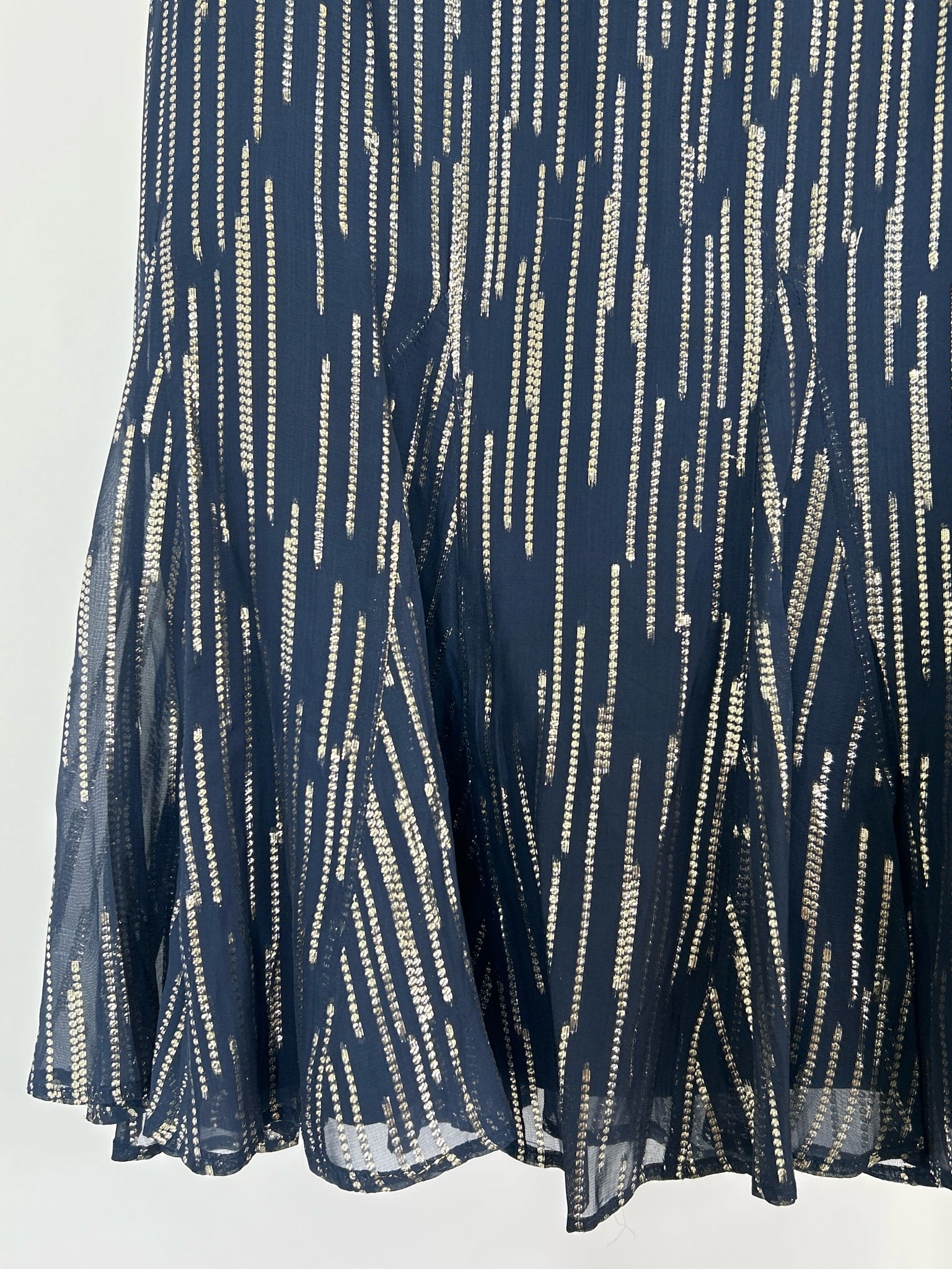 White House Black Market Size 10 Dark Teal Women Skirt