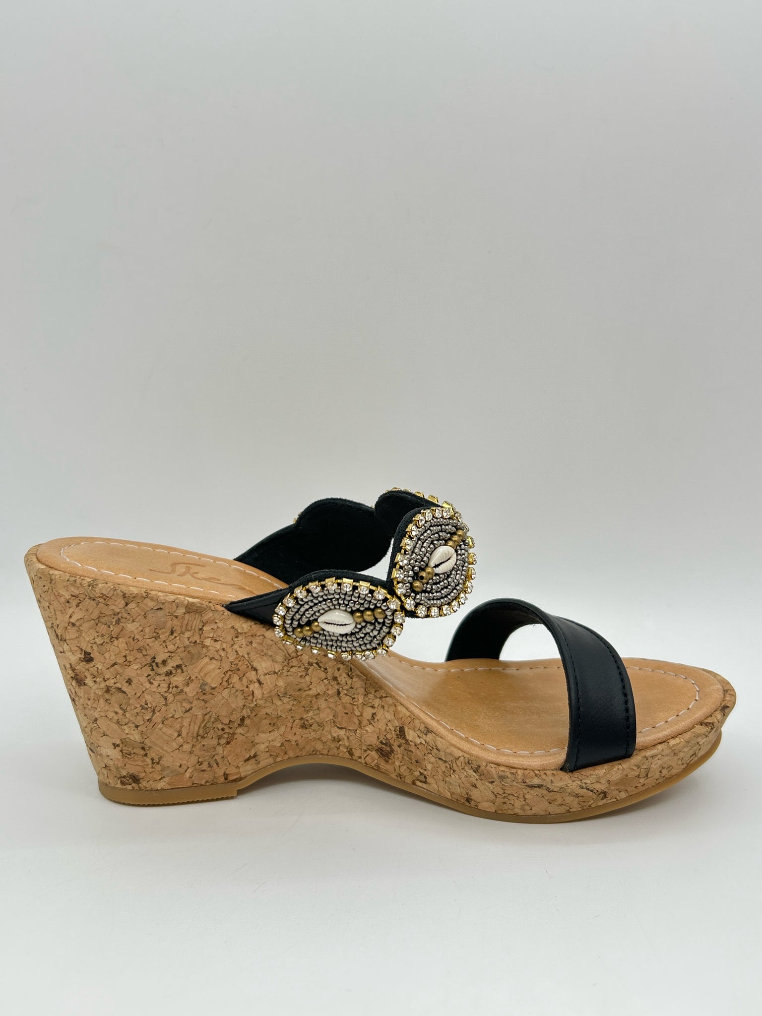 SKEMO Size 8 Black Women Sandal