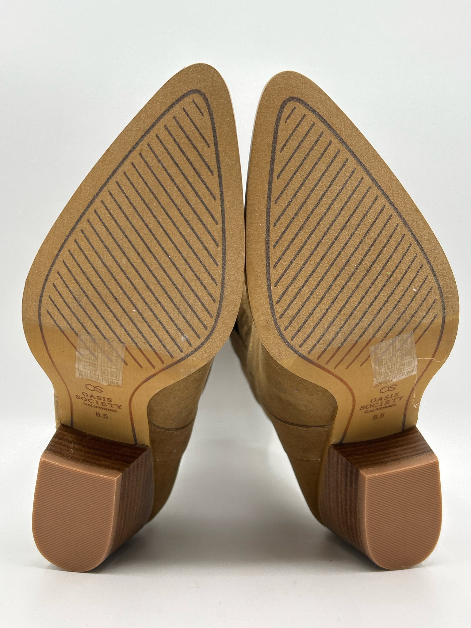 OASIS SOCIETY Size 8.5 Brown Women Booties