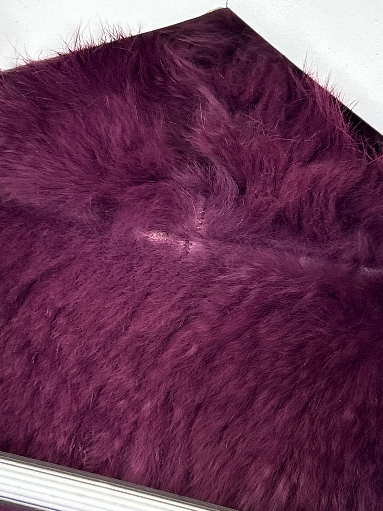 ETRO Size L PURPLE PAISLEY Women Coat