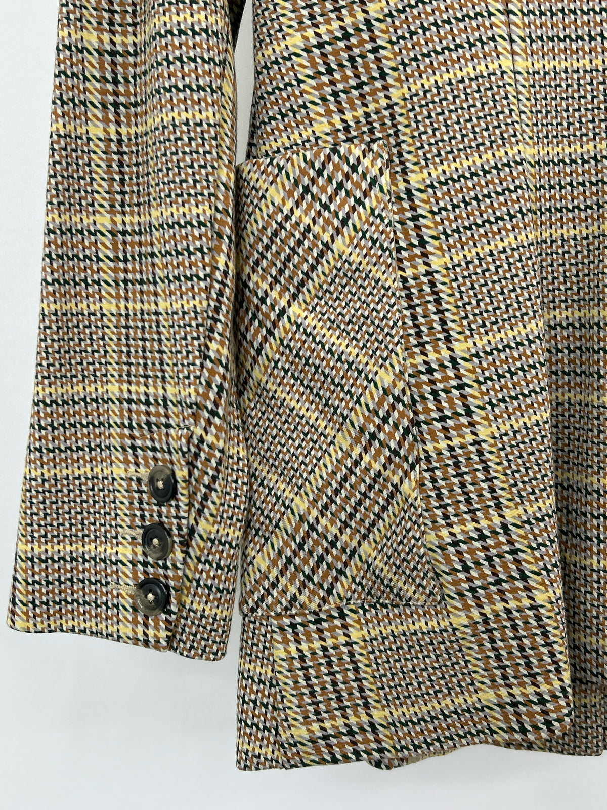 CABI Size 8 Brown Print Women Jacket