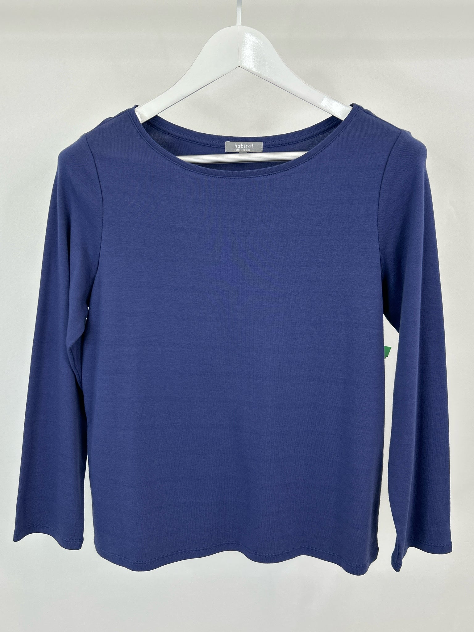 HABITAT Size S Blue Women T-Shirt NWT