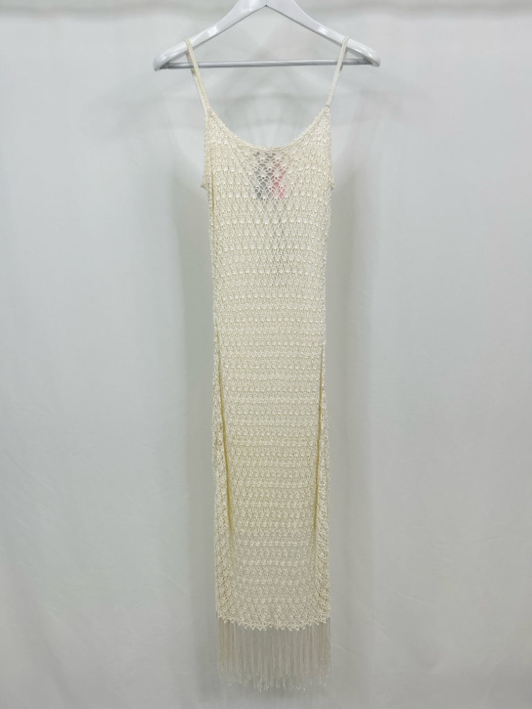 SIMON CHANG Women Size XL Ivory Dress