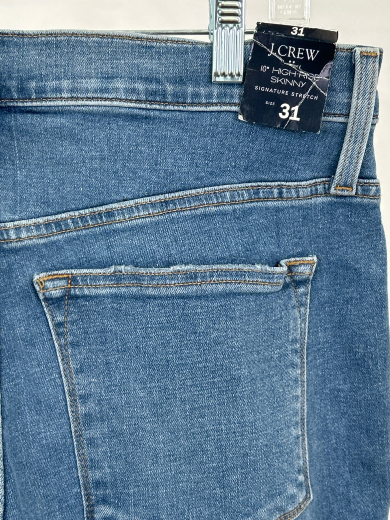 J CREW Women Size 31/12 BLUE DENIM jeans