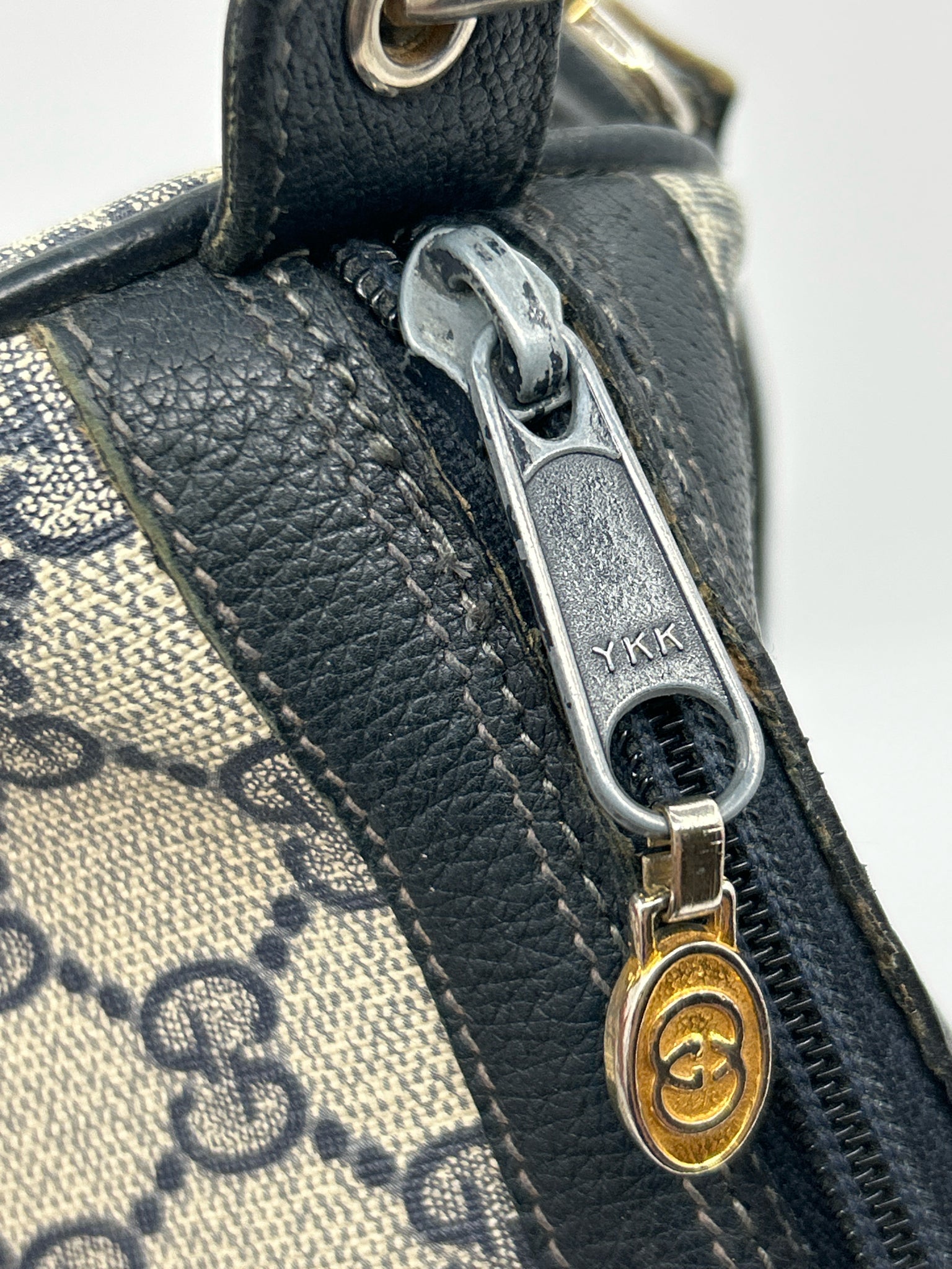 GUCCI Blue Monogram Women Purse