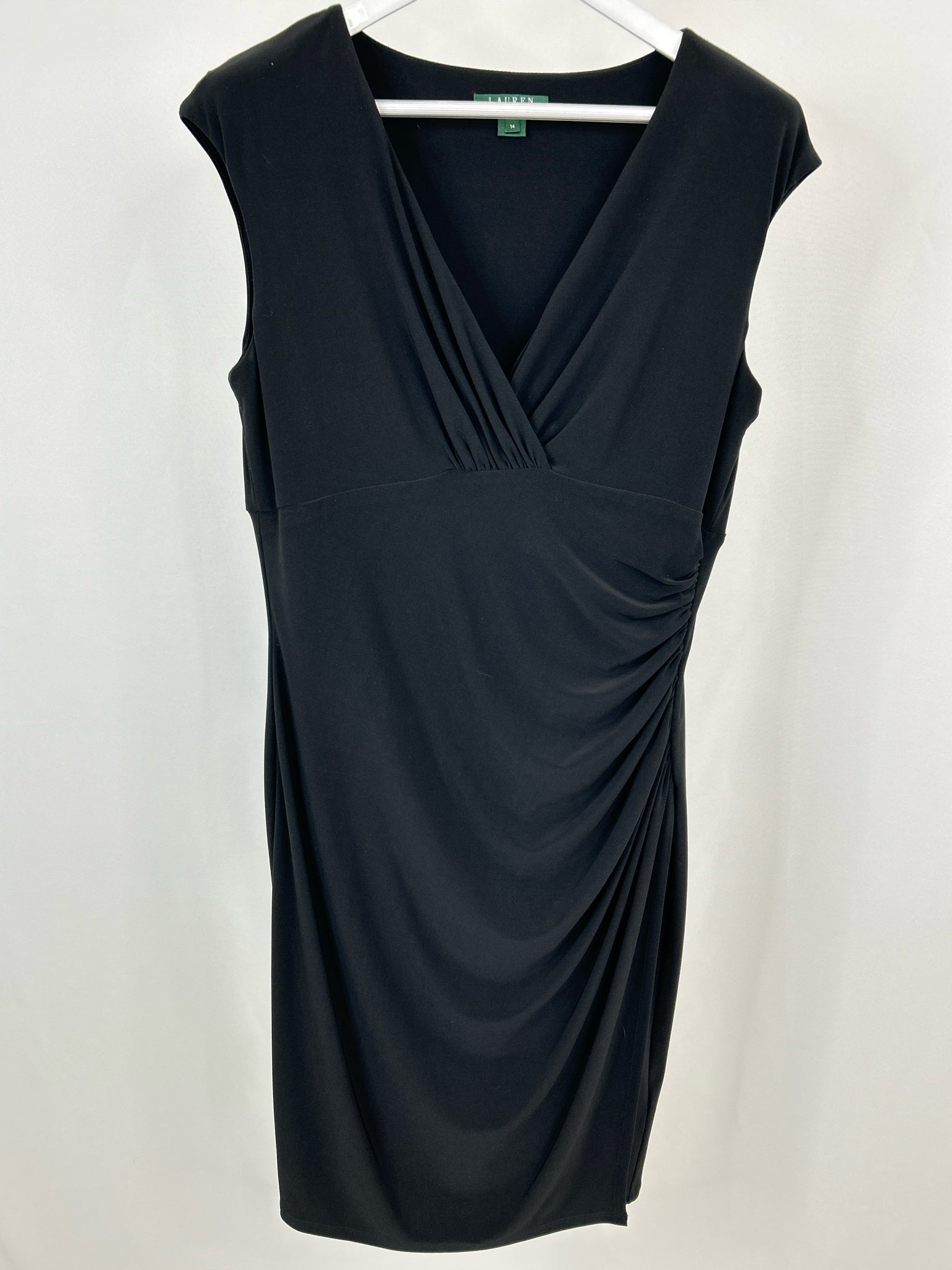 Lauren Ralph Lauren Size 14 Black Women Dress NWT