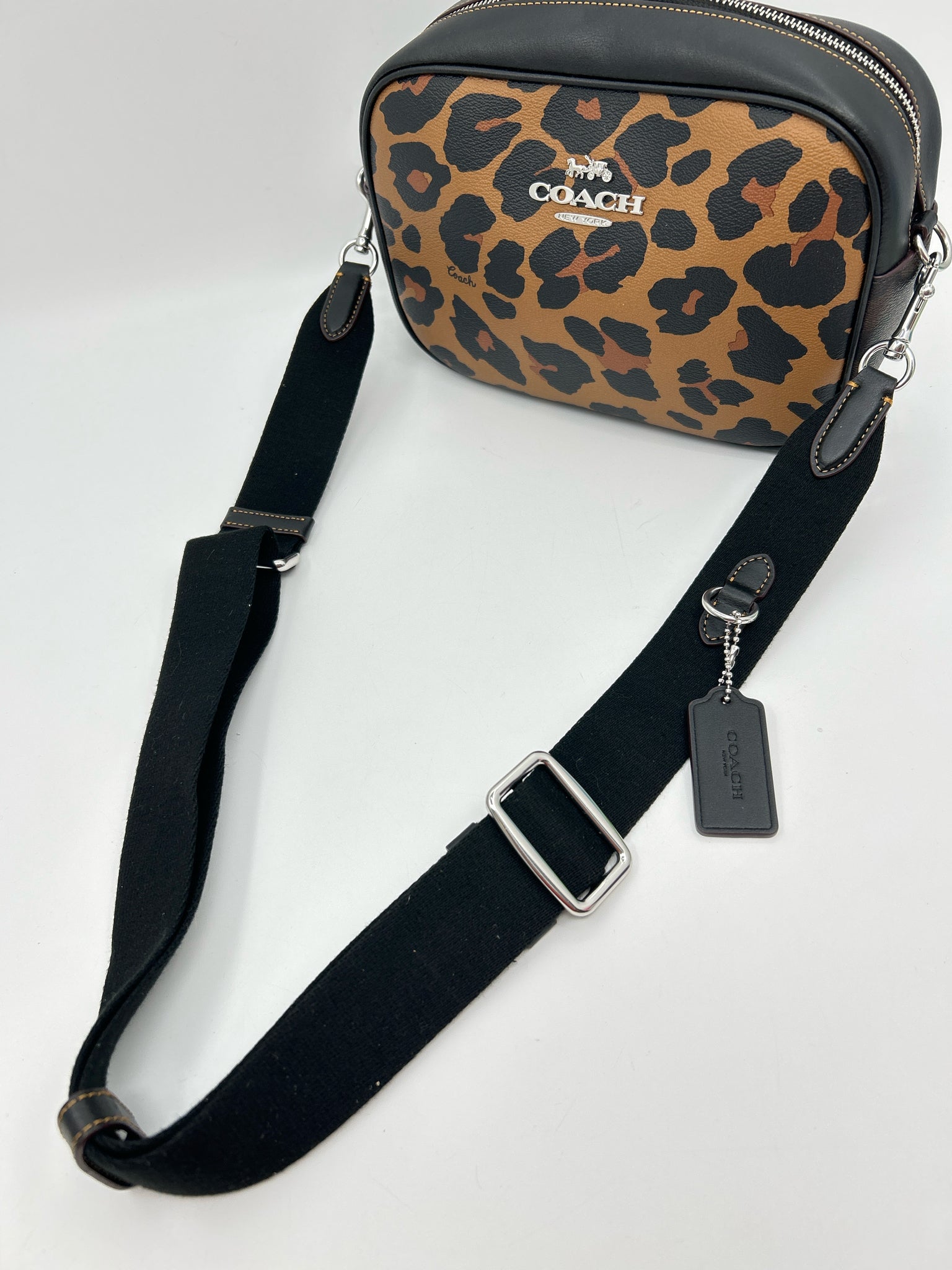 COACH Tan and Black Women Purse