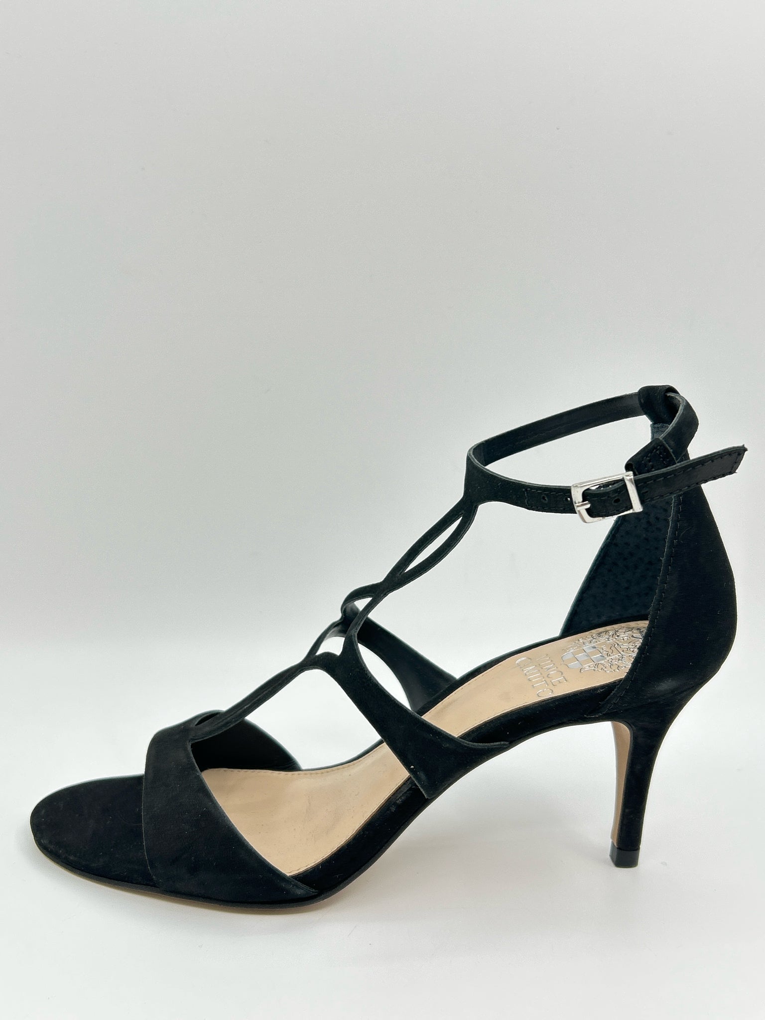 VINCE CAMUTO Size 7M Black Women Sandal