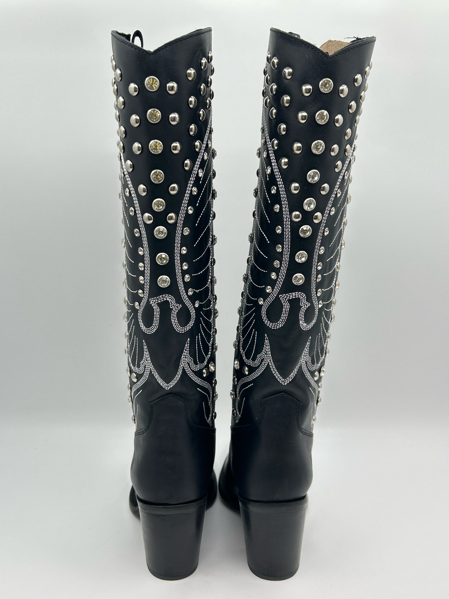 DINGO Size 8.5M Black Women Boots