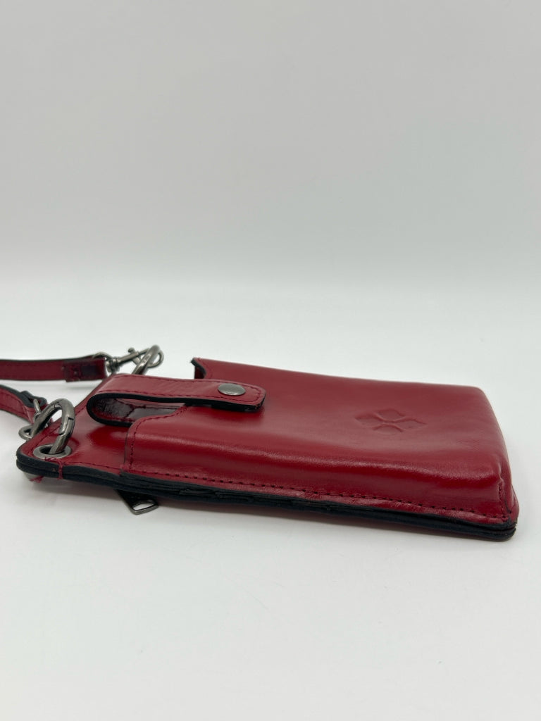 PATRICIA NASH Red Phone Crossbody Purse