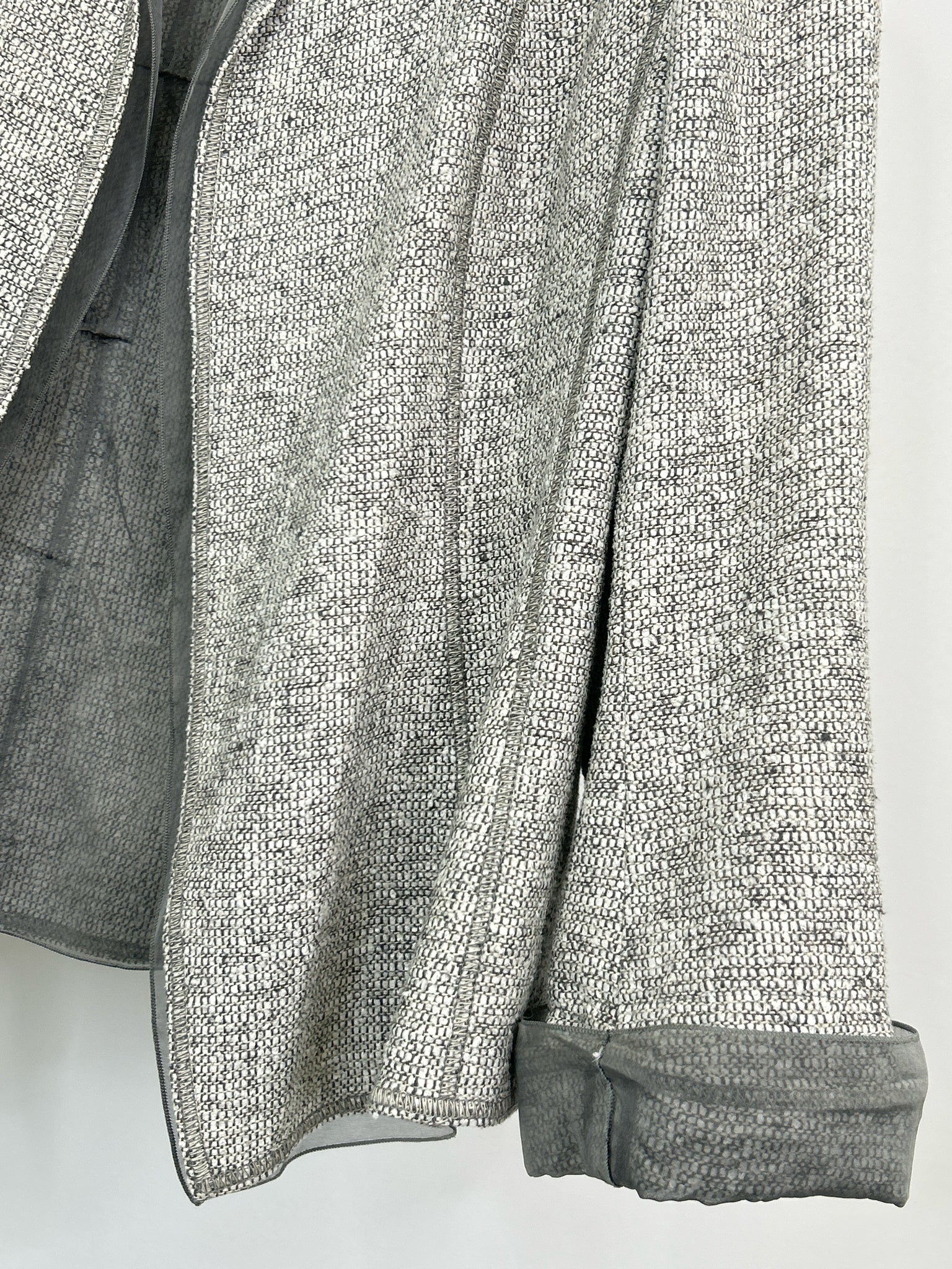 AKRIS Size 14 Grey Women Jacket