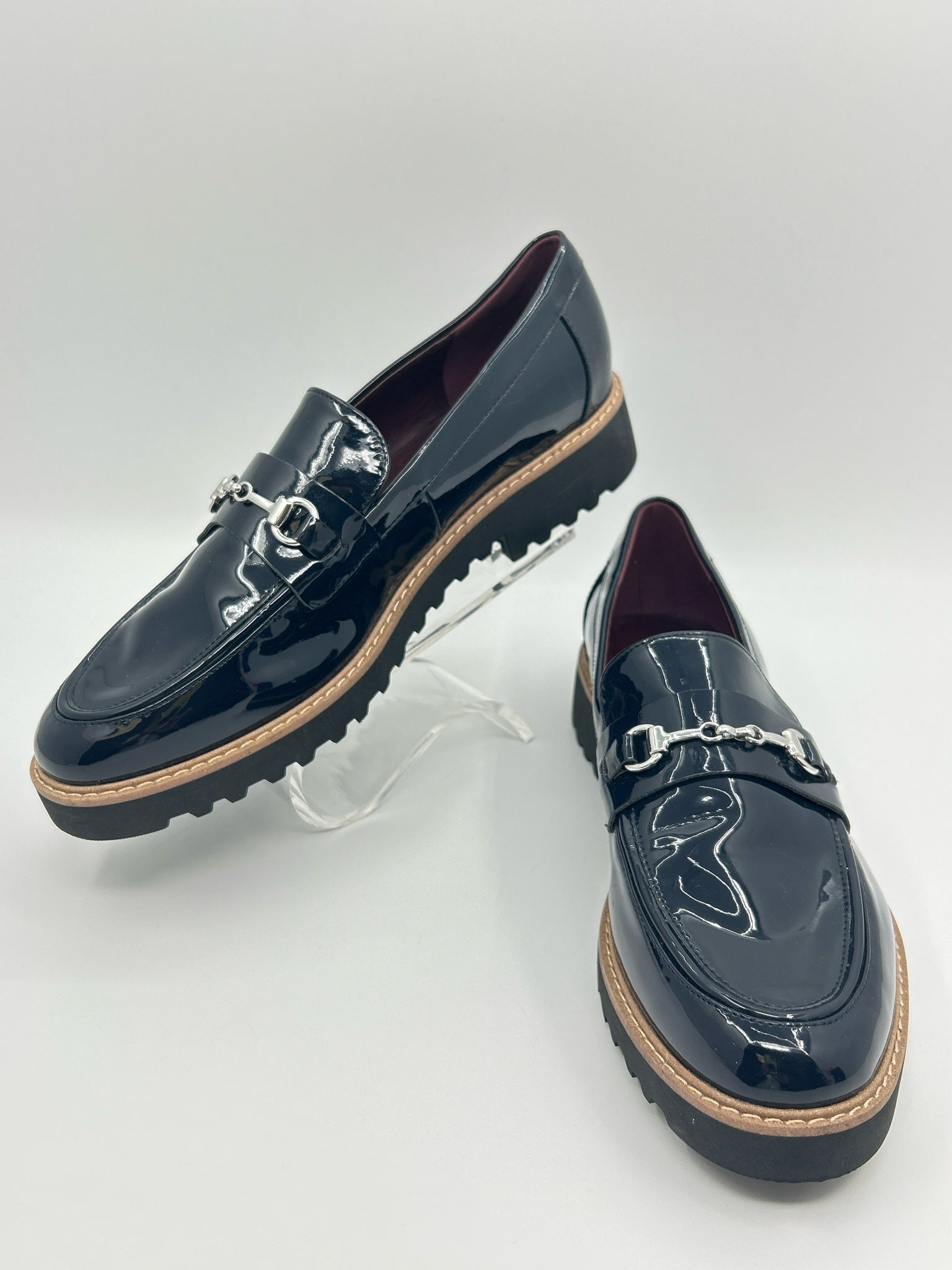 FRANCO SARTO NWOB Size 10M Navy Women Loafer