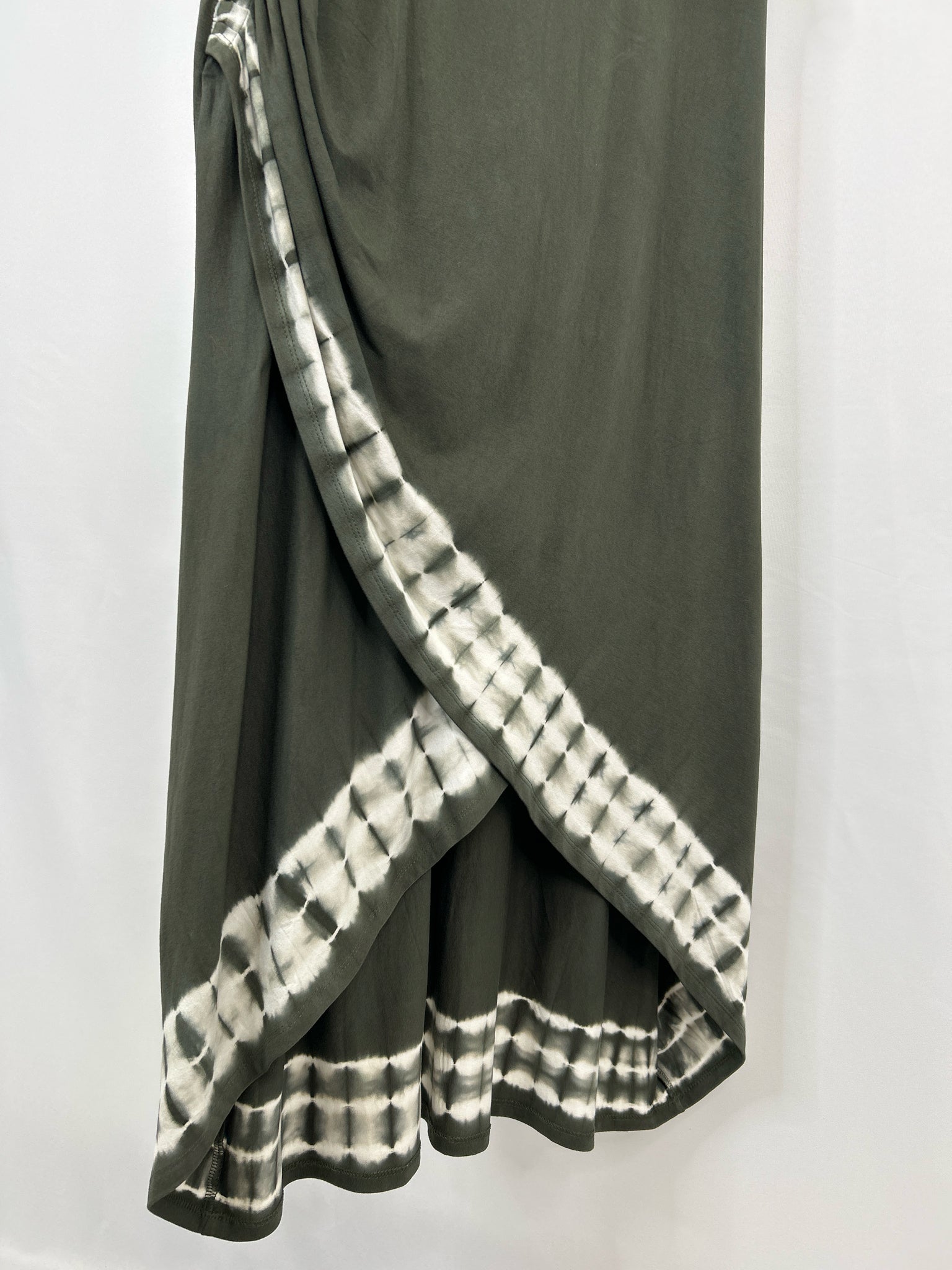 CHICO'S Size 16/18 Green Women Dress