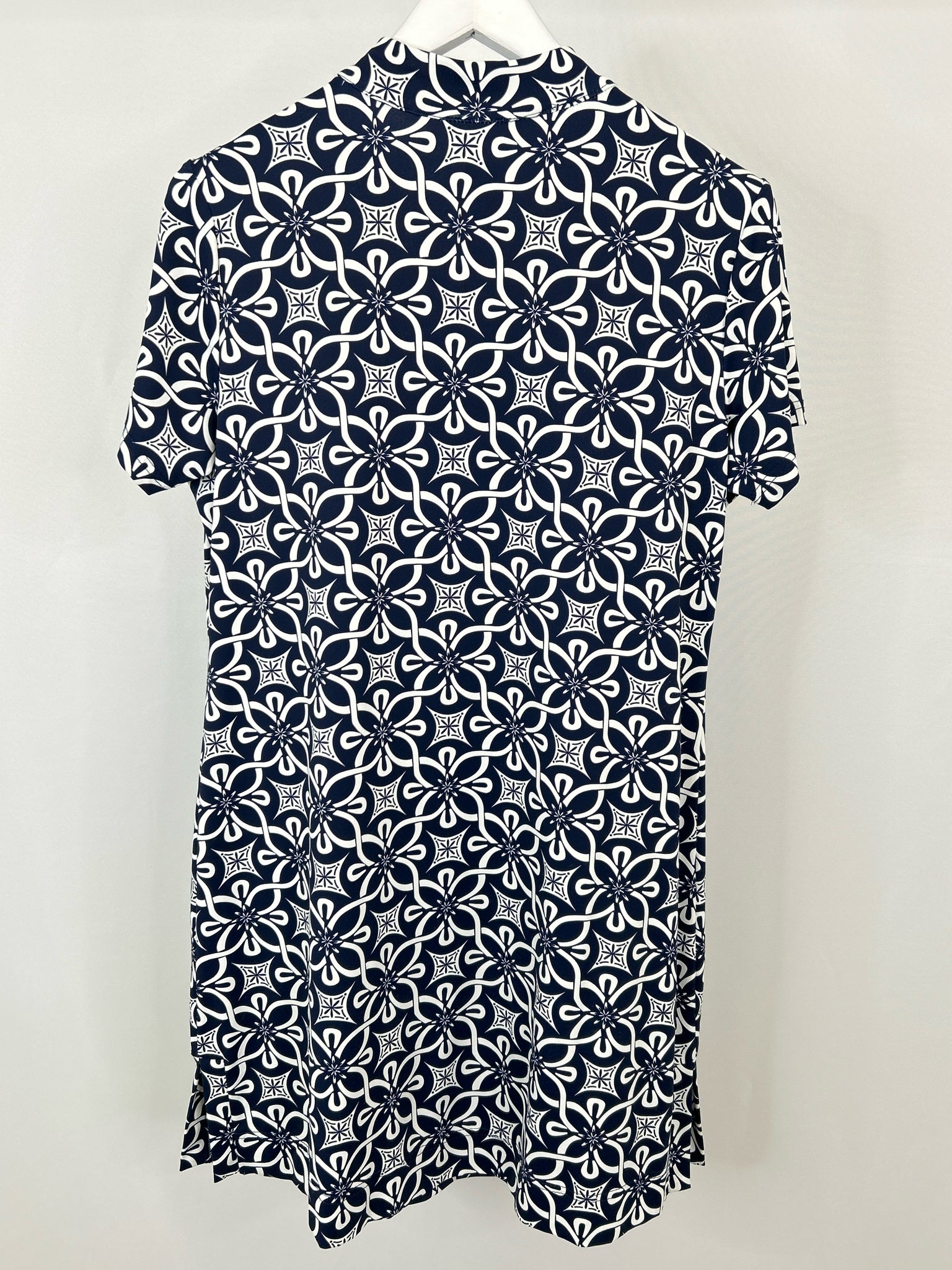 LULU B Size L NAVY AND WHITE Women Dress