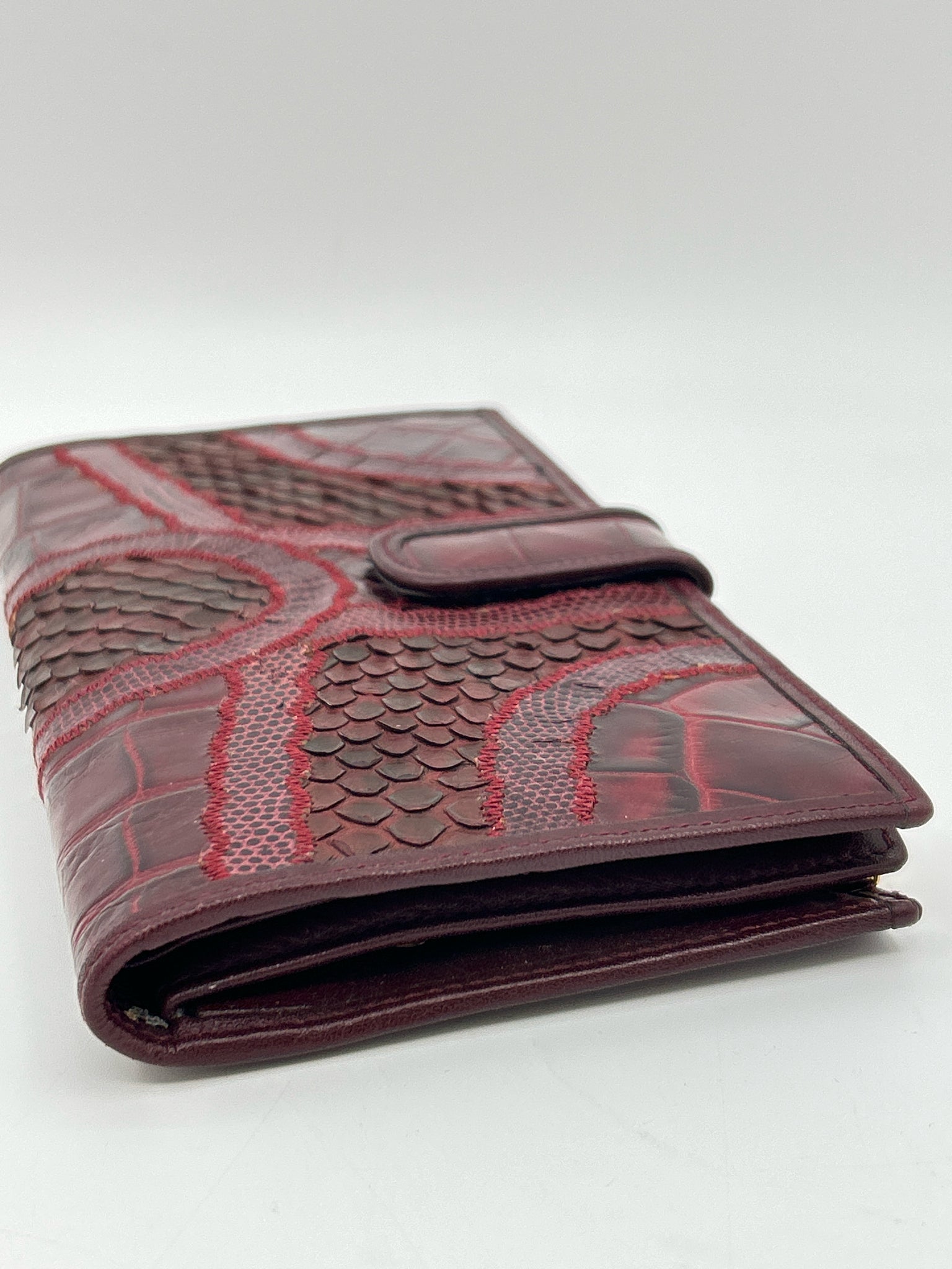 CARLOS FALCHI Burgundy Women Wallet