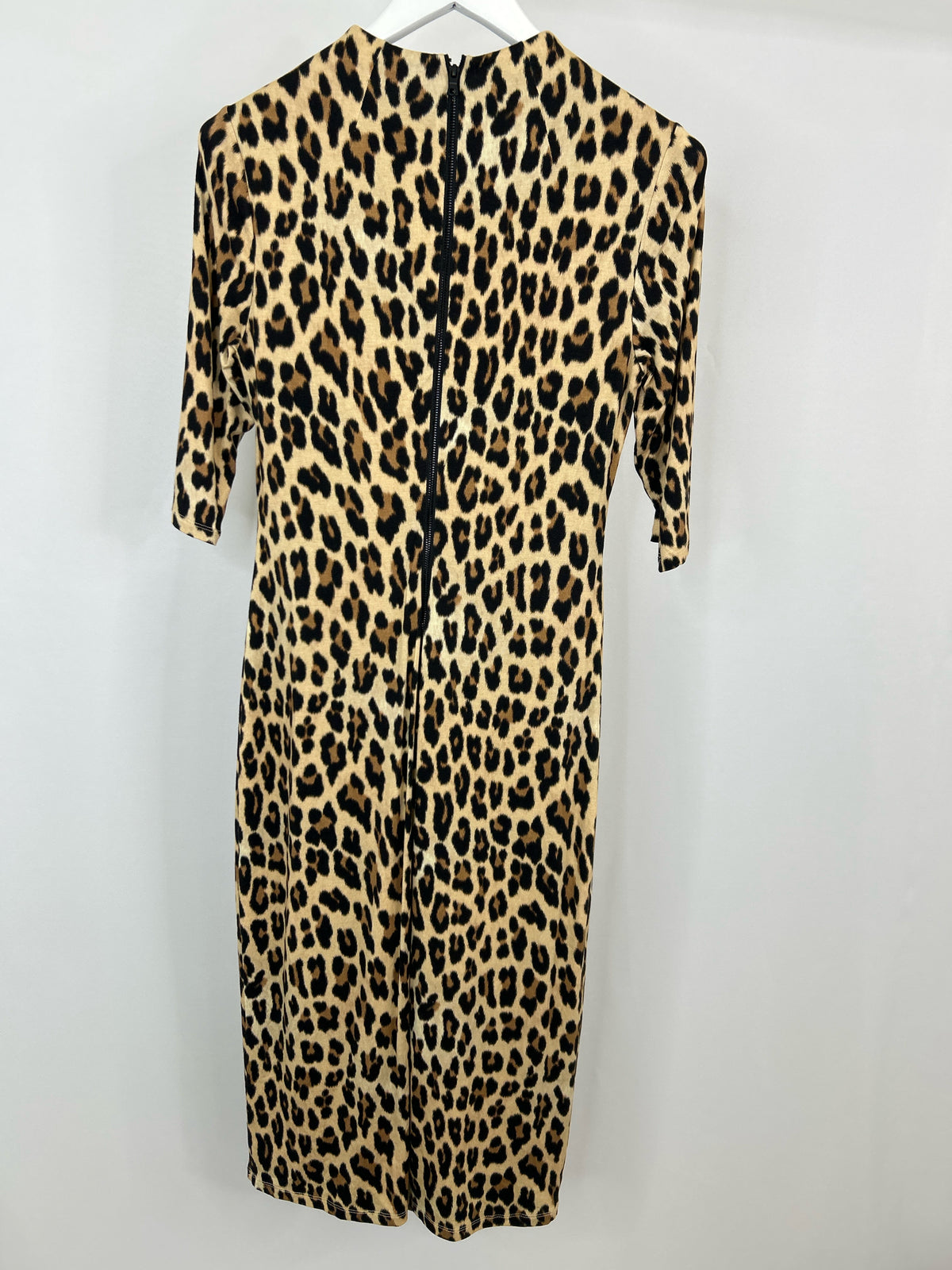 ALICE + OLIVIA Size 12 BEIGE AND BLACK Women Dress