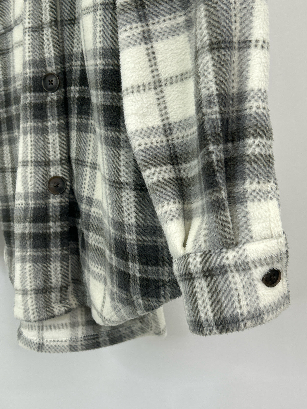 Z Supply Size S WHITE AND GRAY Women Jacket