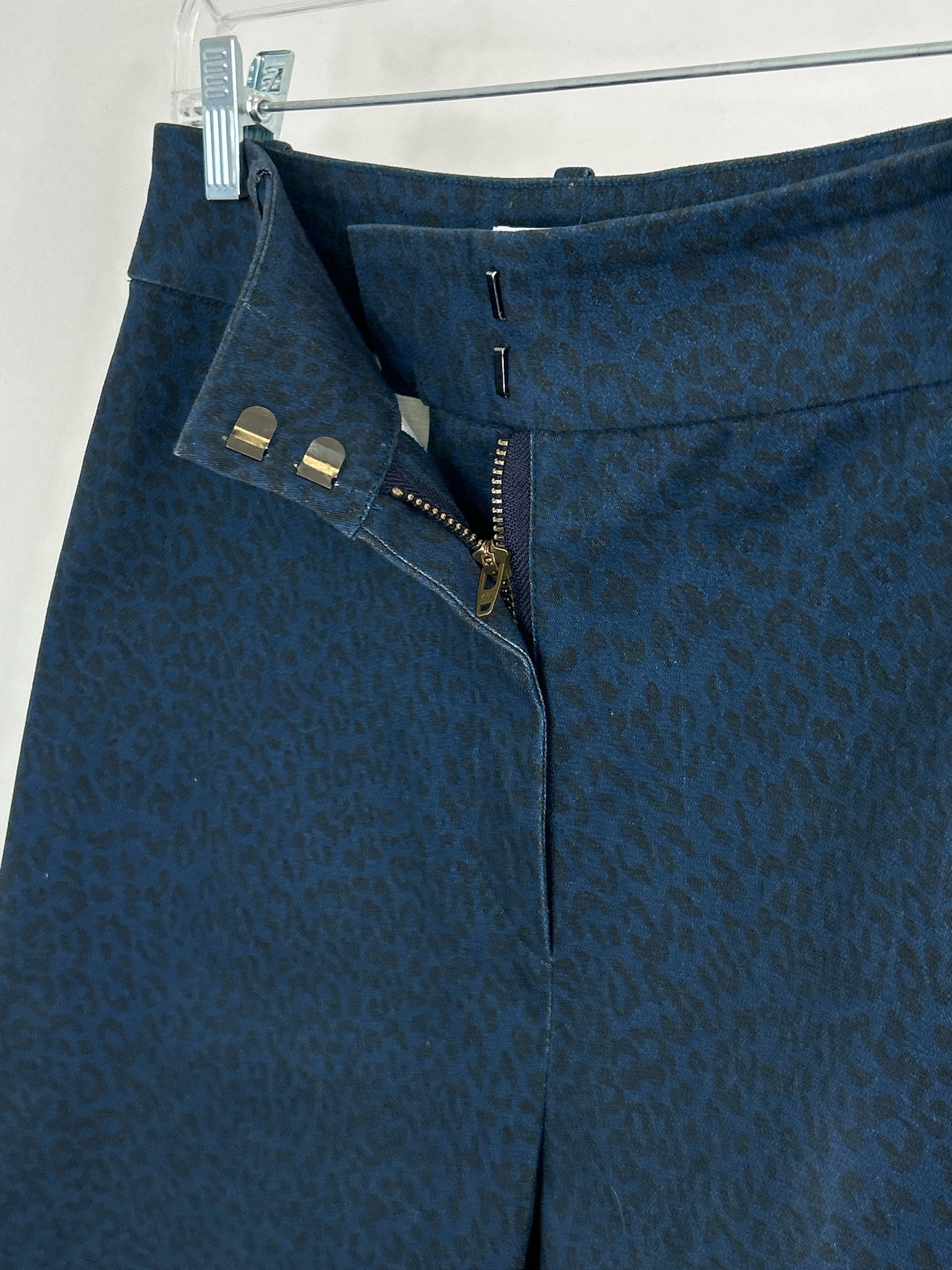 DEREK LAM Size S/M blue and black Women's Pants