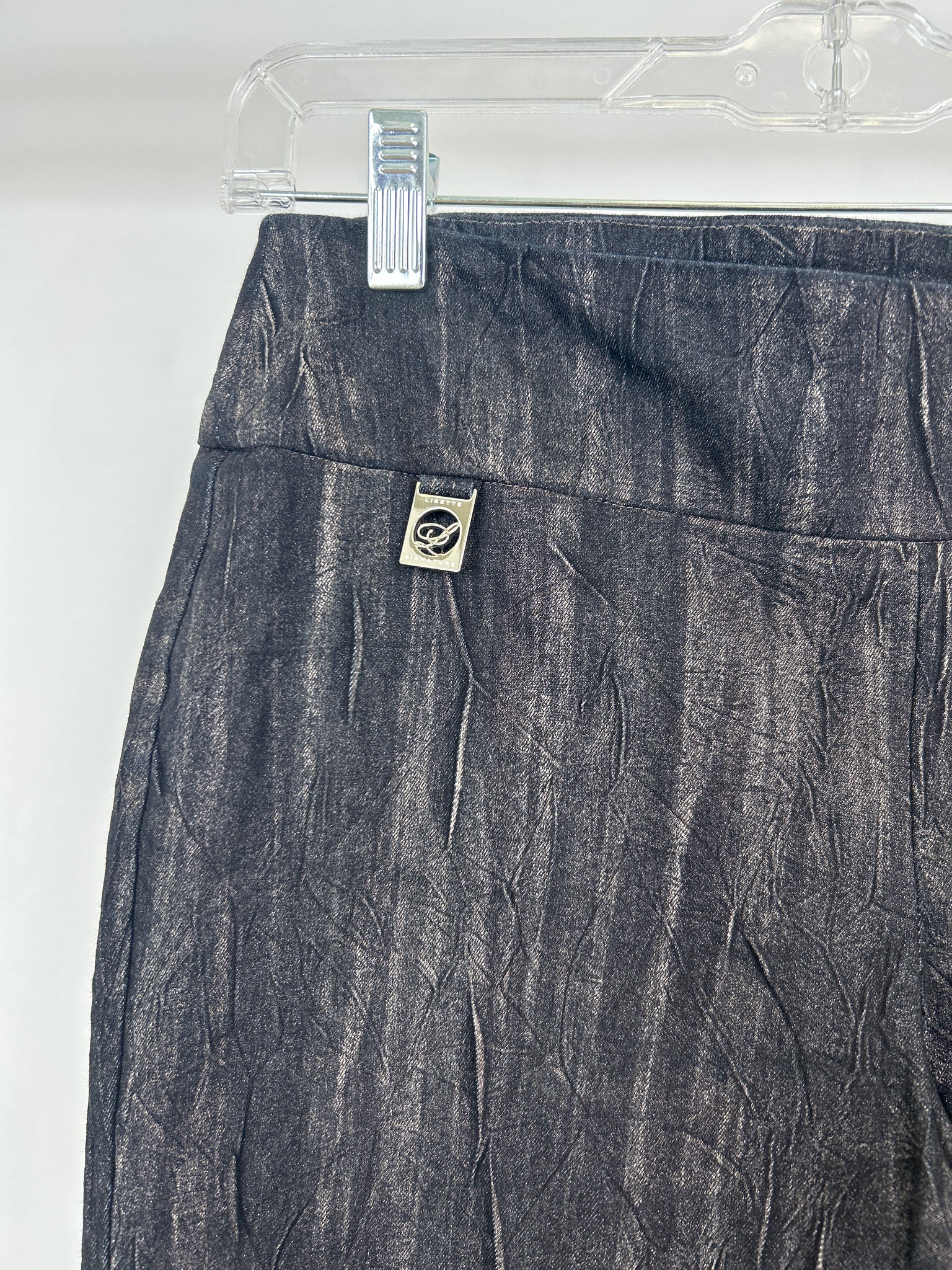 LISETTE Size 6 Black Print Women Pants