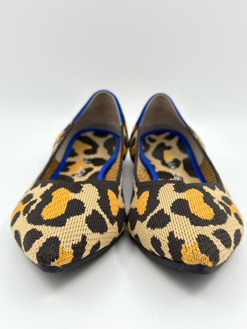 ROTHY'S Size 9 Animal Print Flats