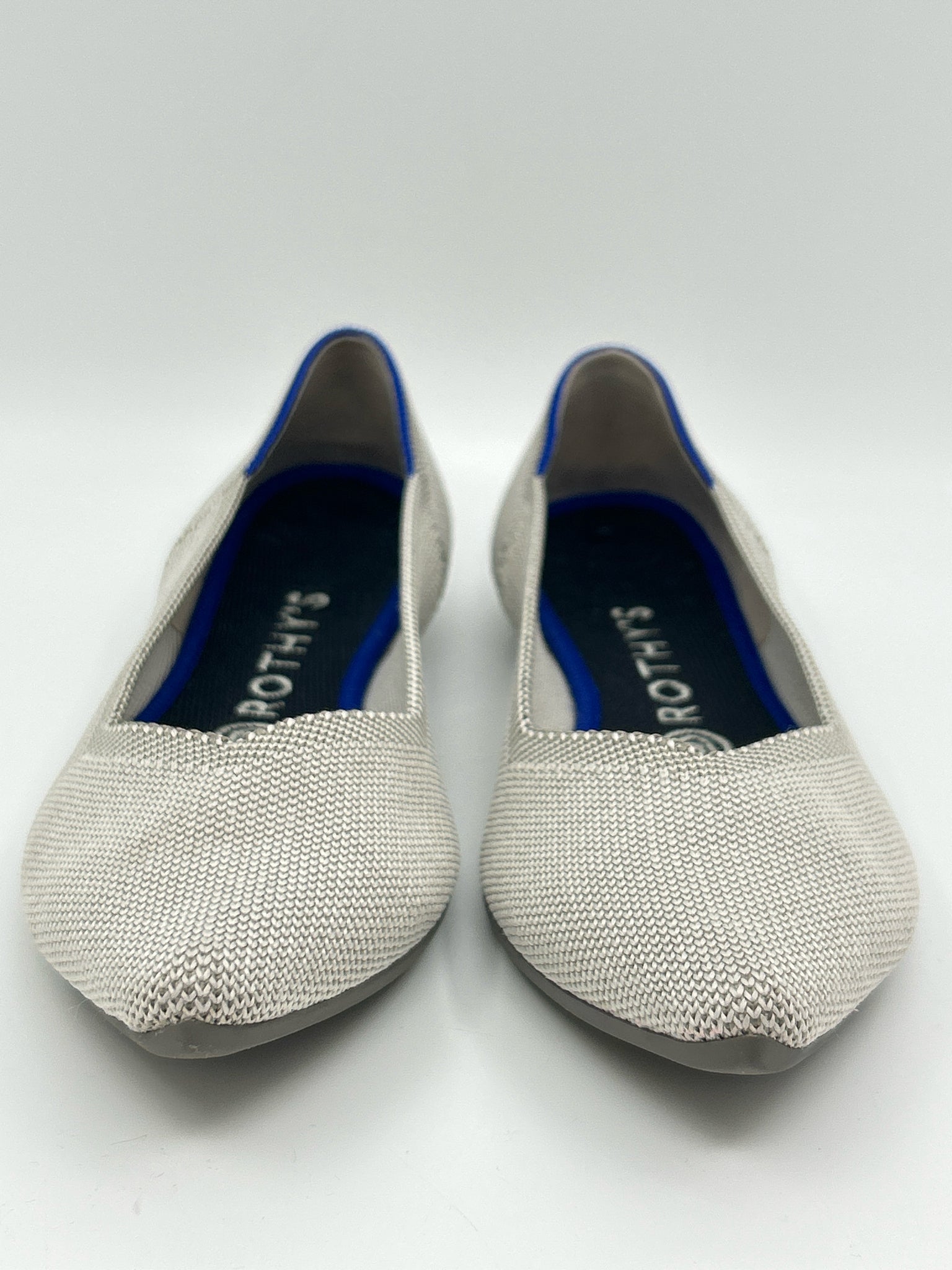 ROTHY'S Size 8.5W Grey Women Flats