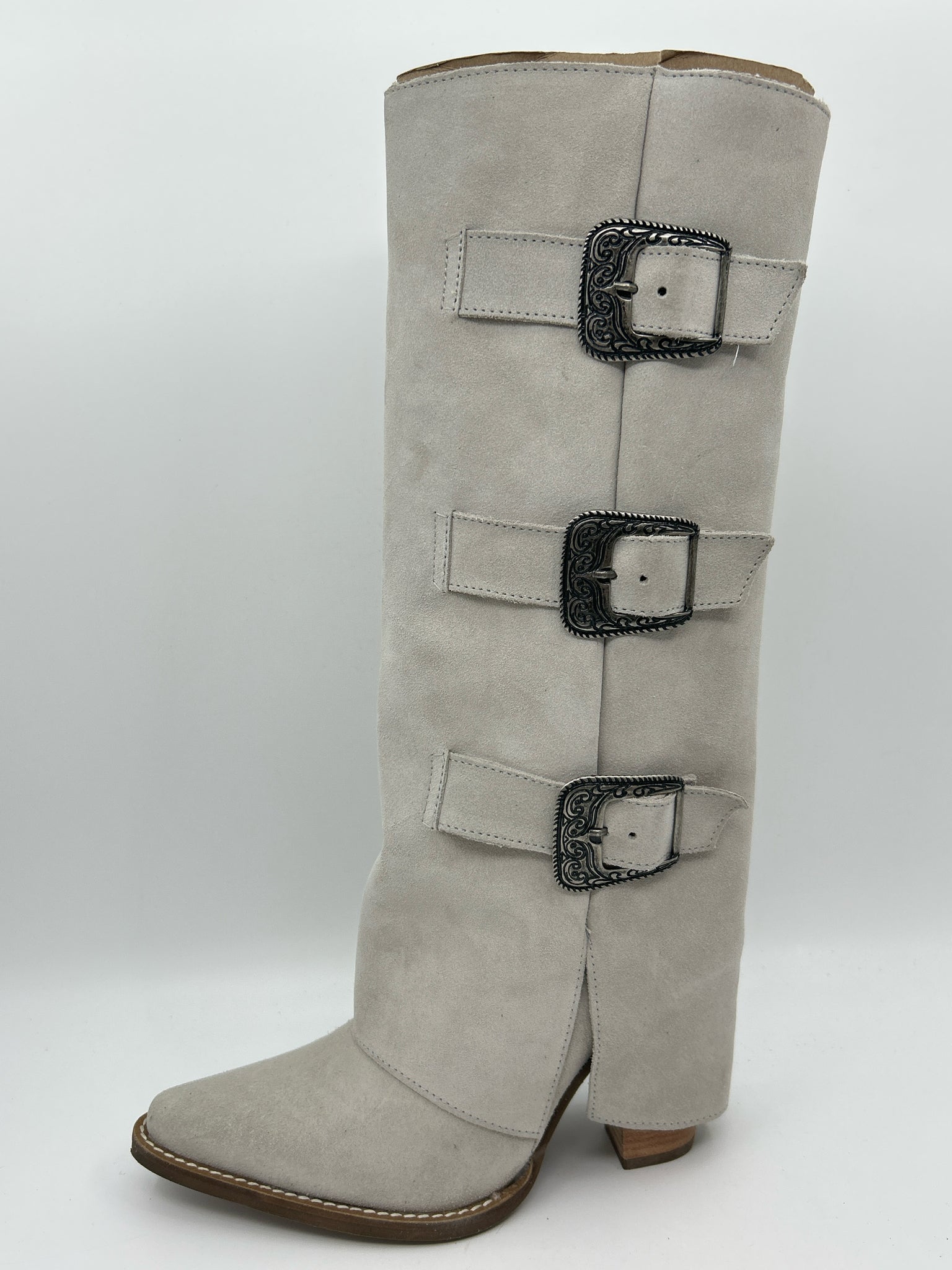 DINGO Size 7.5M White Women Boots