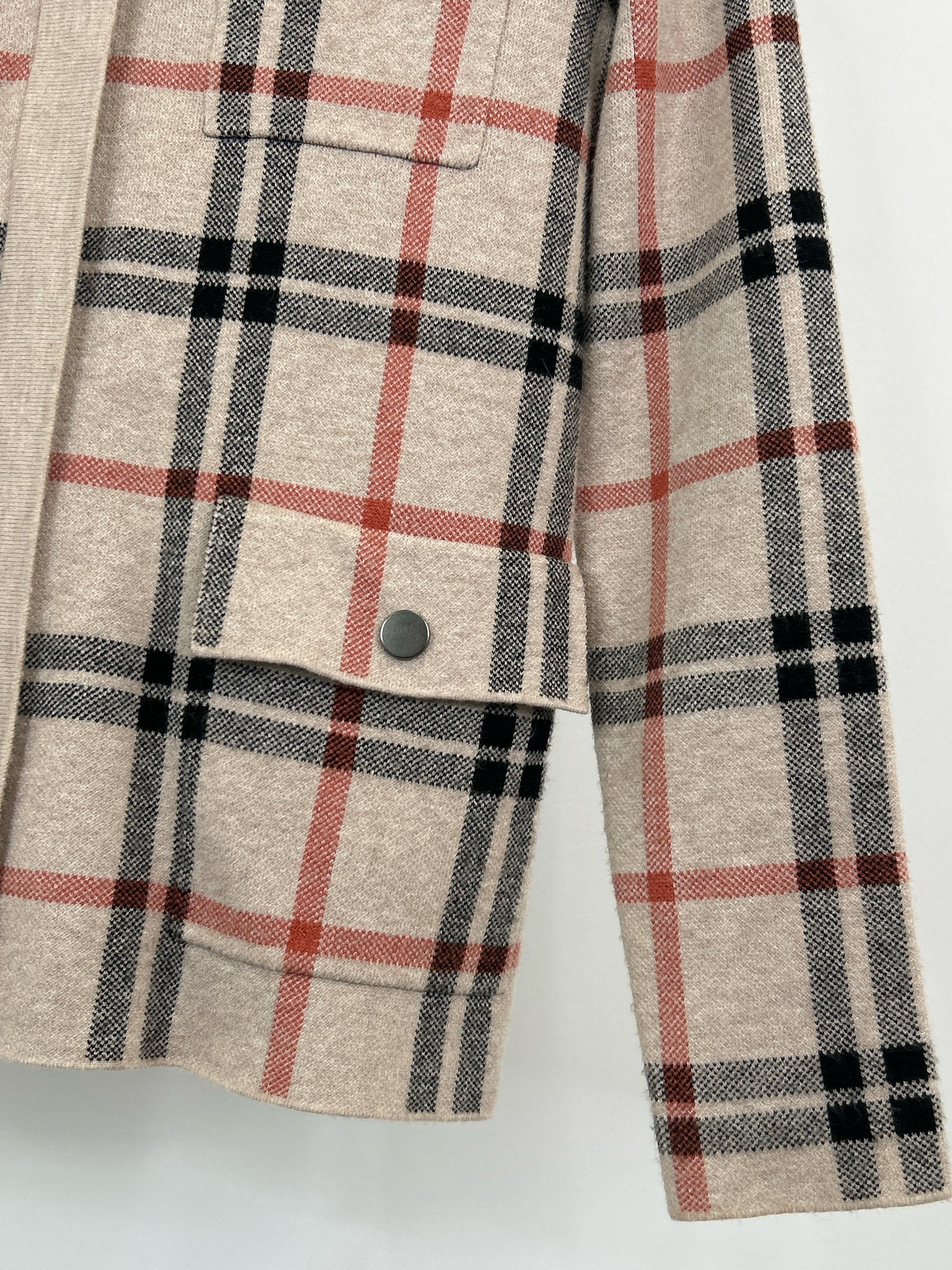 JOIE Size S beige and red Women Jacket