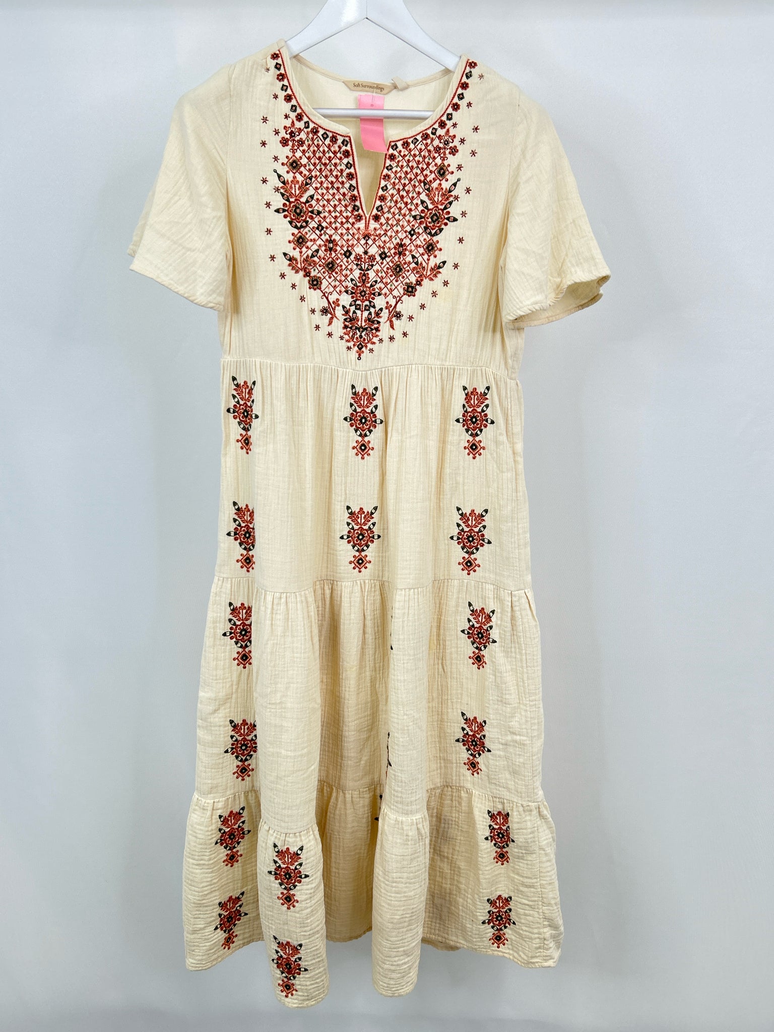 SOFT SURROUNDINGS Size ps Cream Women Dress