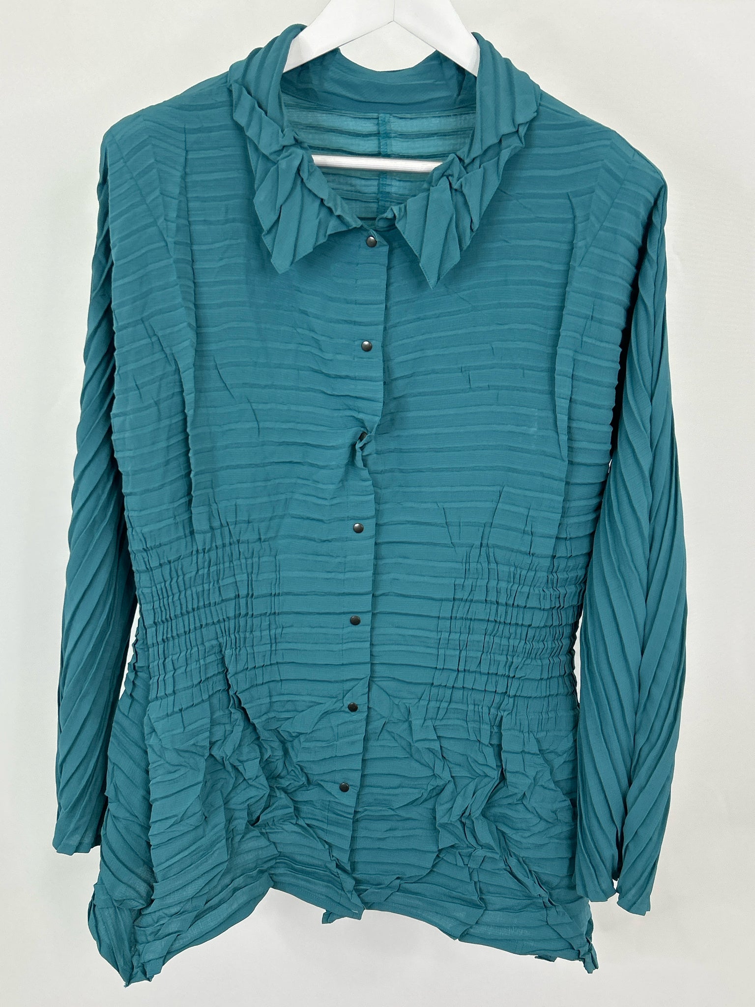 BABETTE Size XL Teal Women Blouse