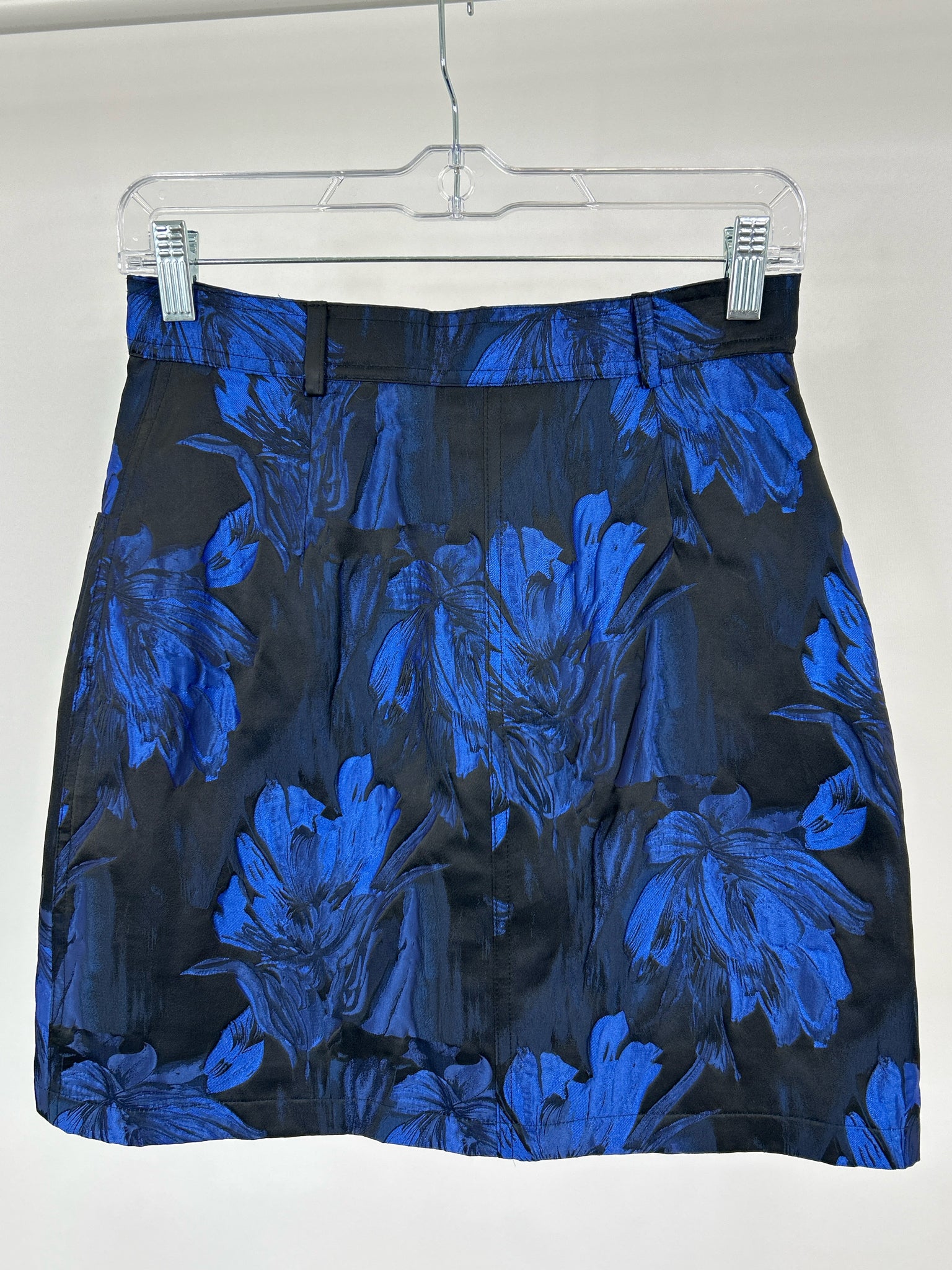 FRNCH Size S Blue & Black Women Skirt
