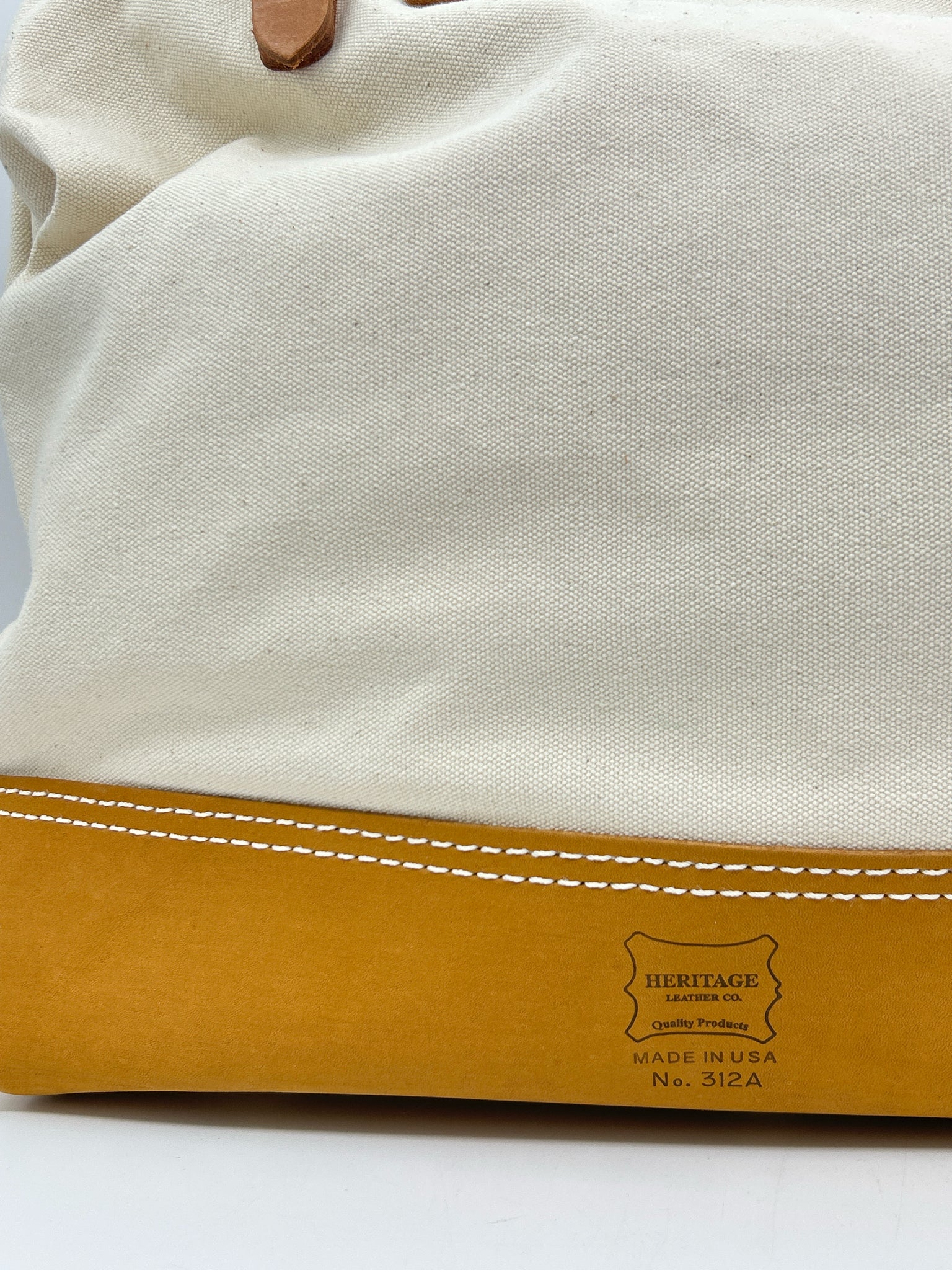 HERITAGE Canvas and Tan Luggage
