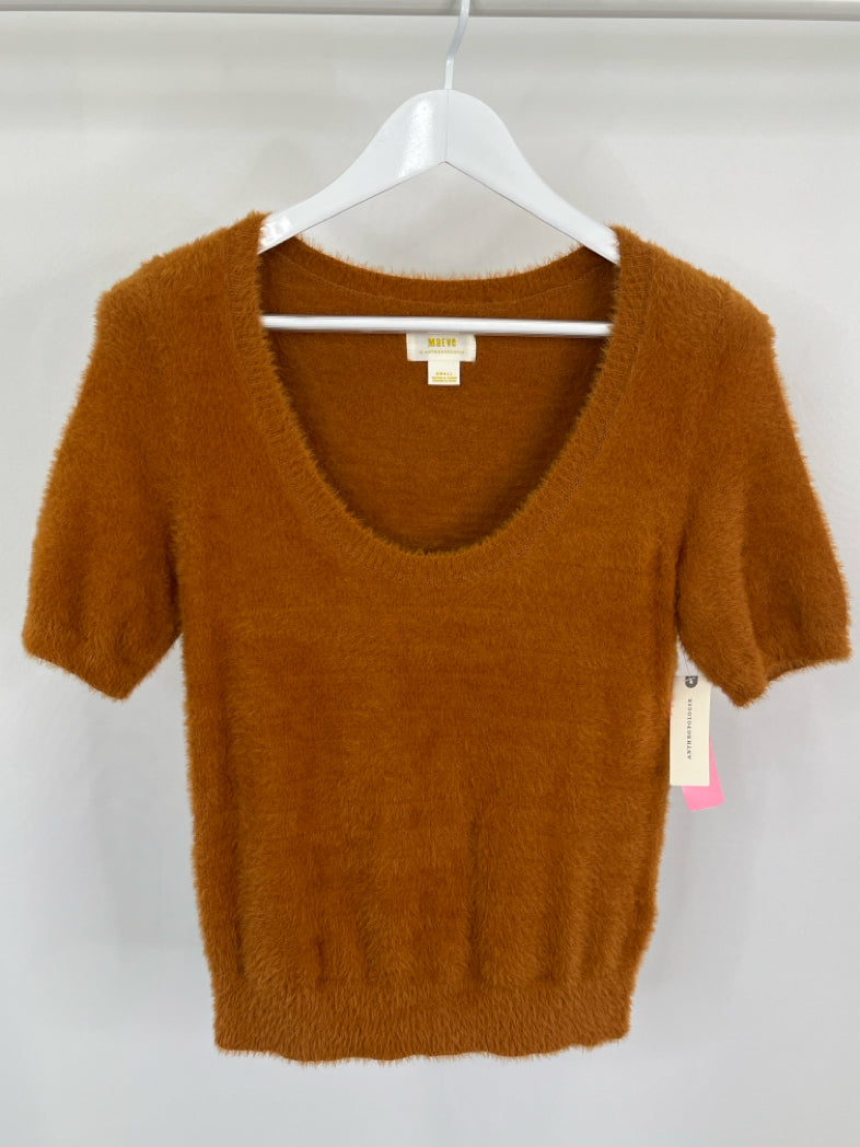 MAEVE Women Size S Orange Sweater