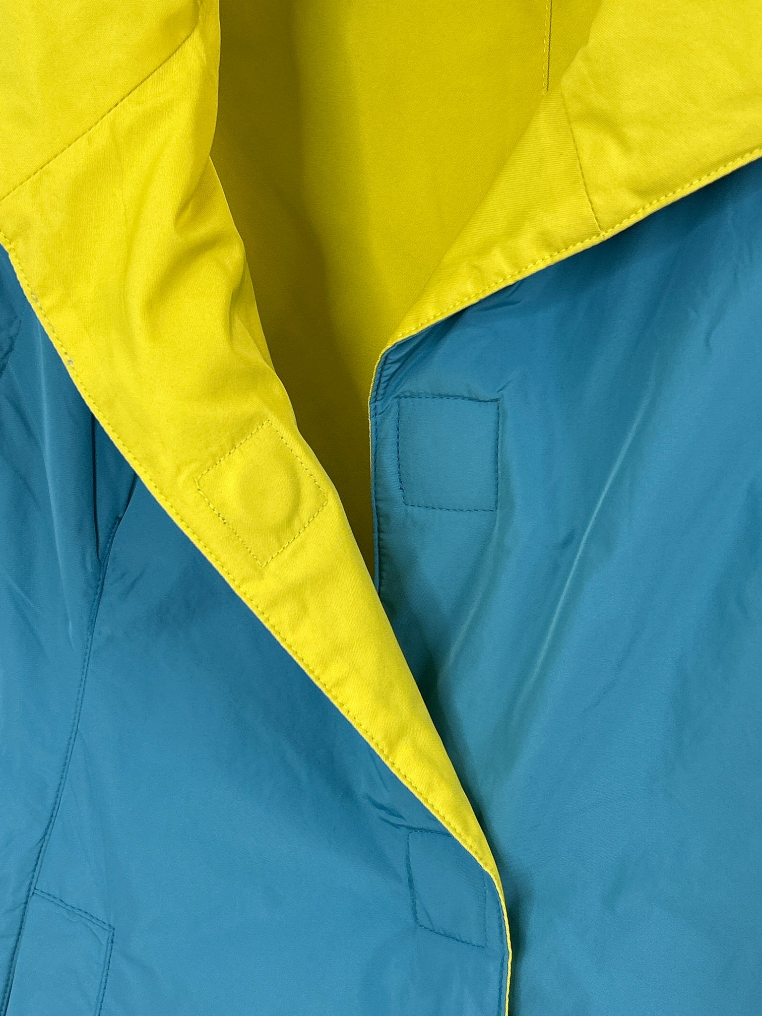 OLIVIA BY HABITAT CLOTHES Size S BLUE AND YELLOW Women Vest