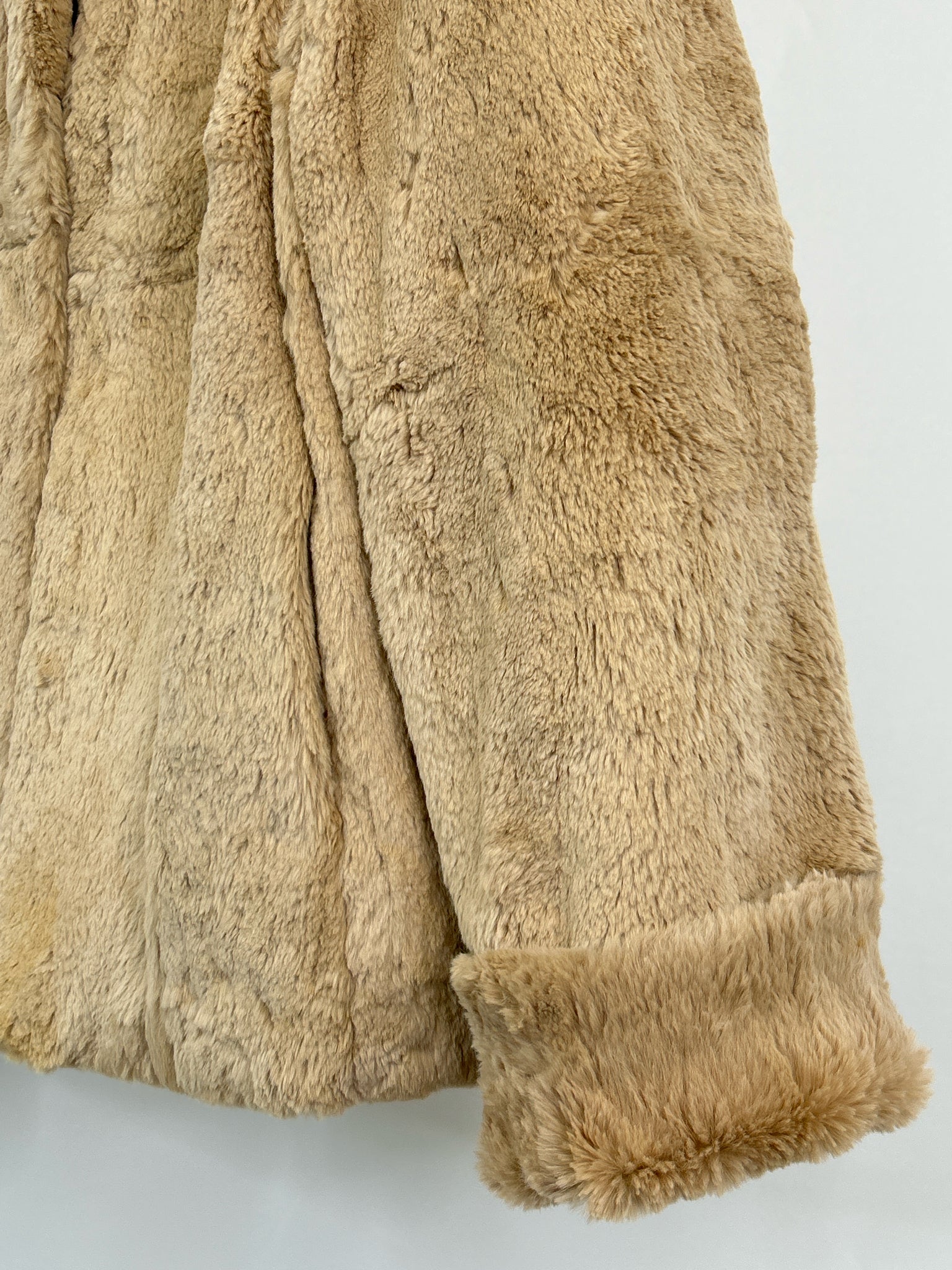 NO BRAND Size L Light Brown Women Coat