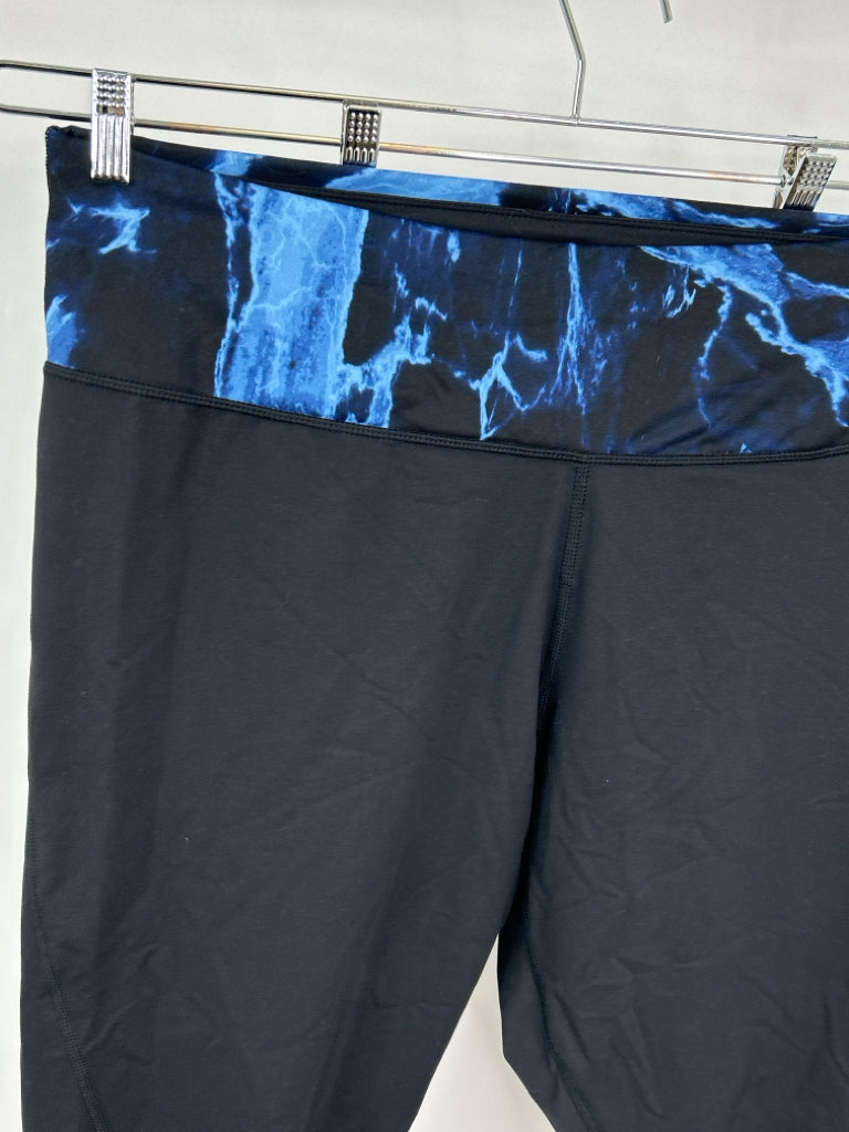 ZELOS NWT Women Size 3X BLACK AND BLUE Workout