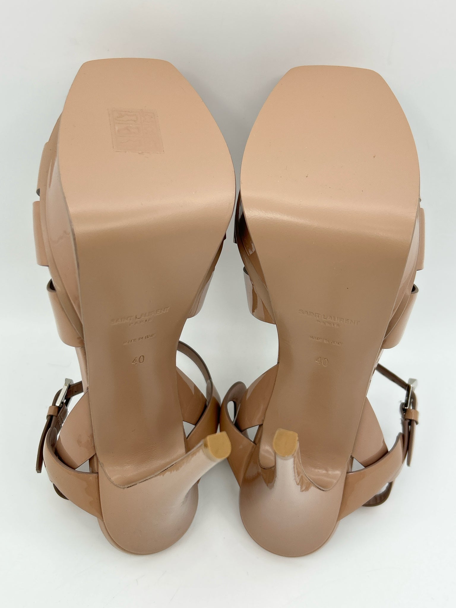 YVES SAINT LAURENT Size 40 nude Women Sandal