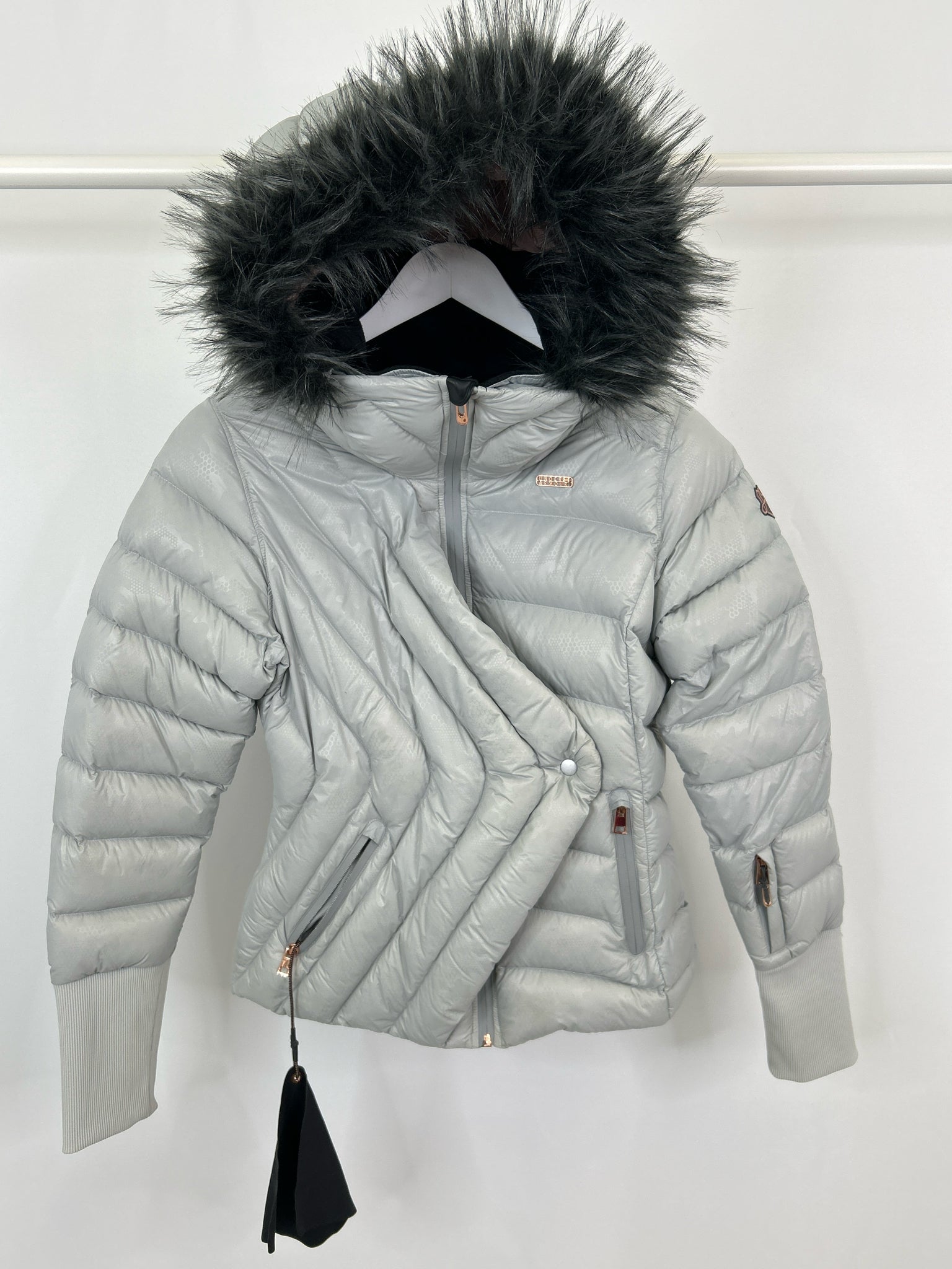 ZARA Size M Gray Women Coat