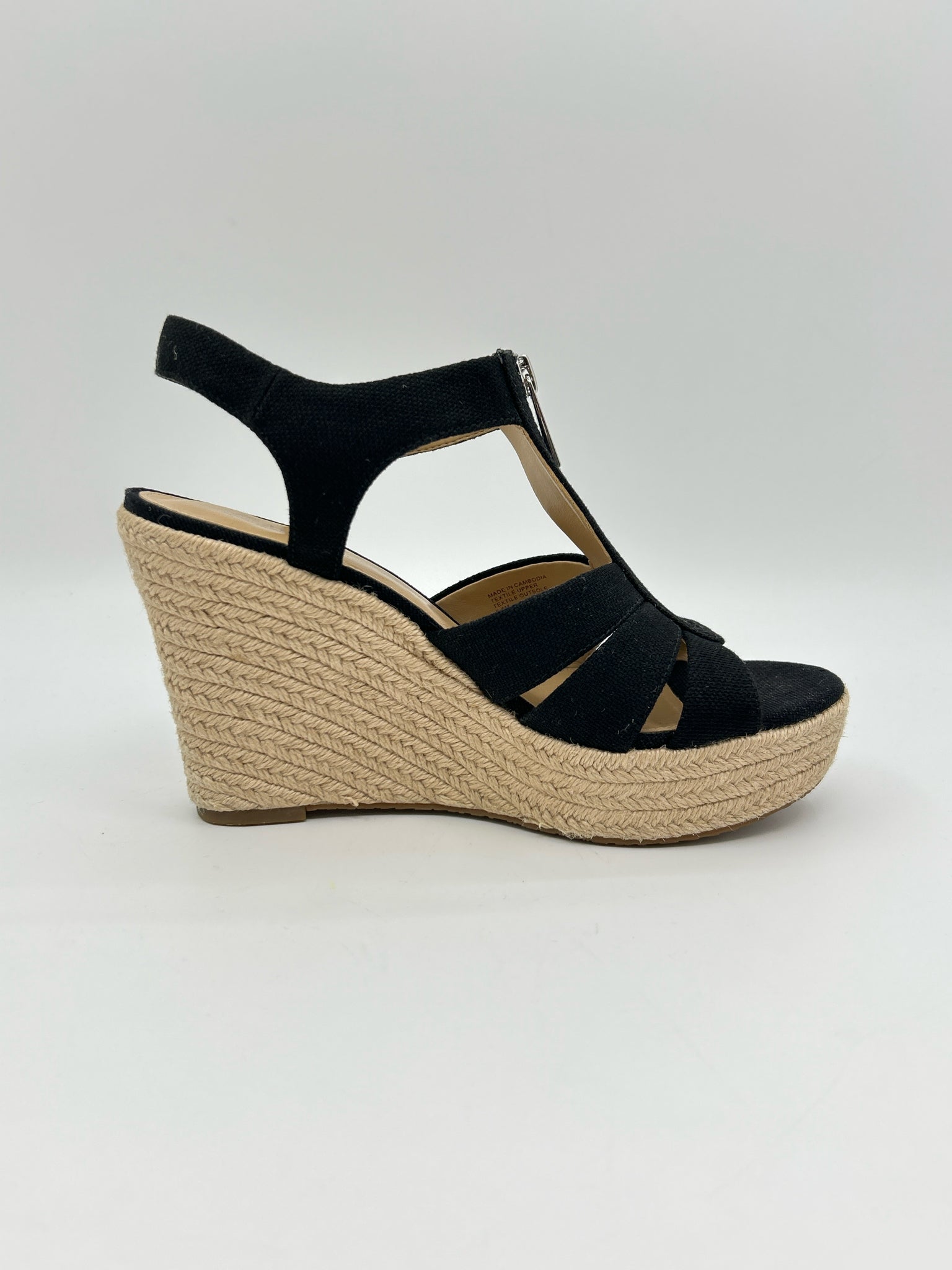 MICHAEL MICHAEL KORS Size 6.5M Black Women Sandal