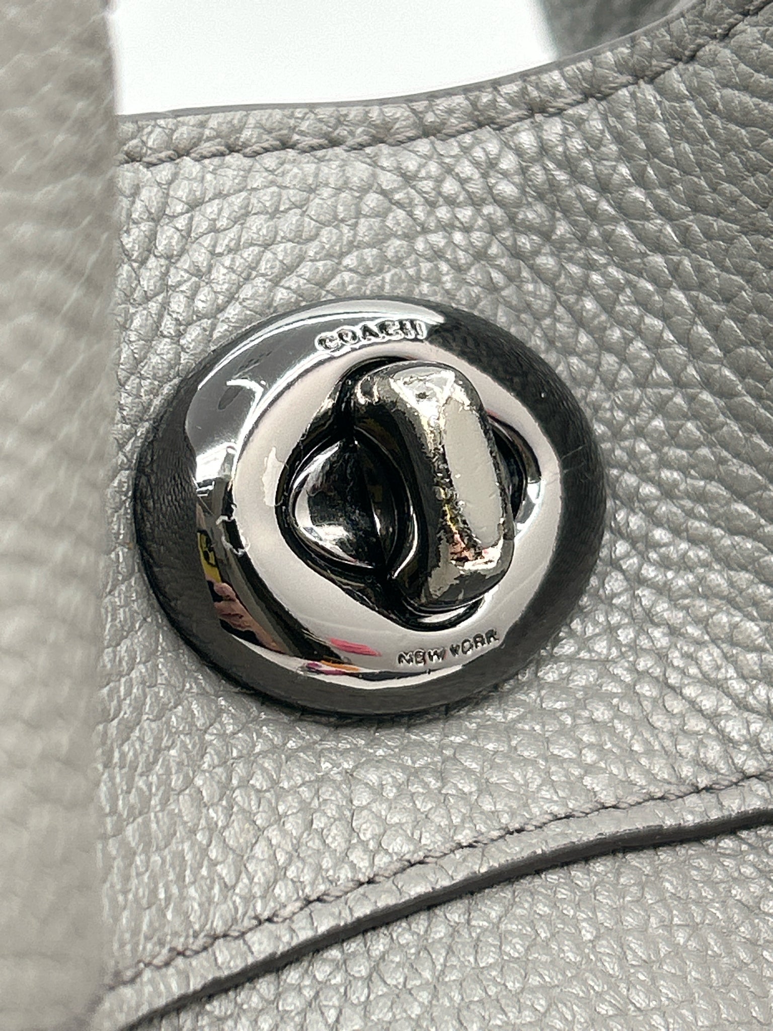 COACH Grey Women Purse