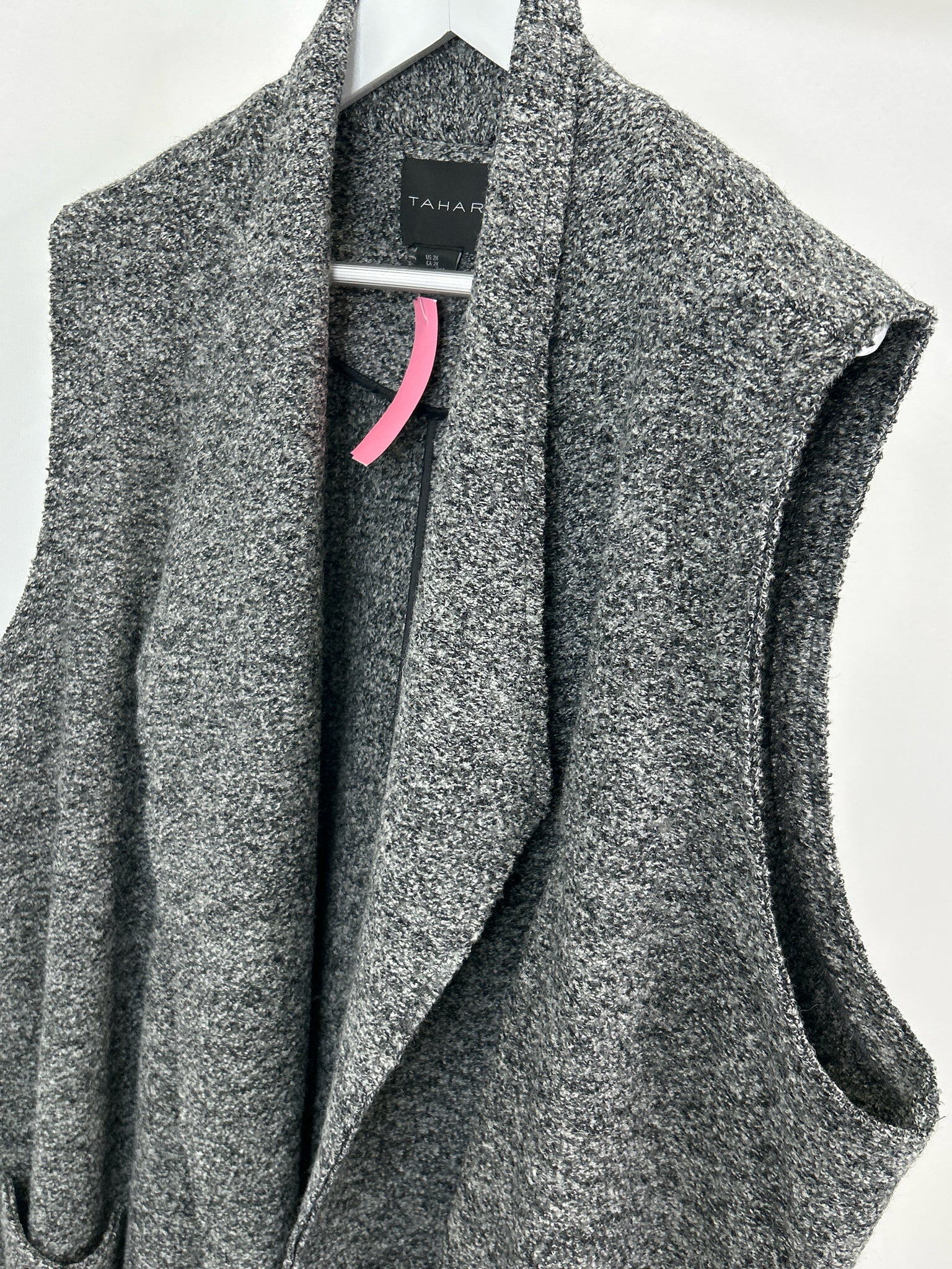 TAHARI Size 2X Gray Women Jacket