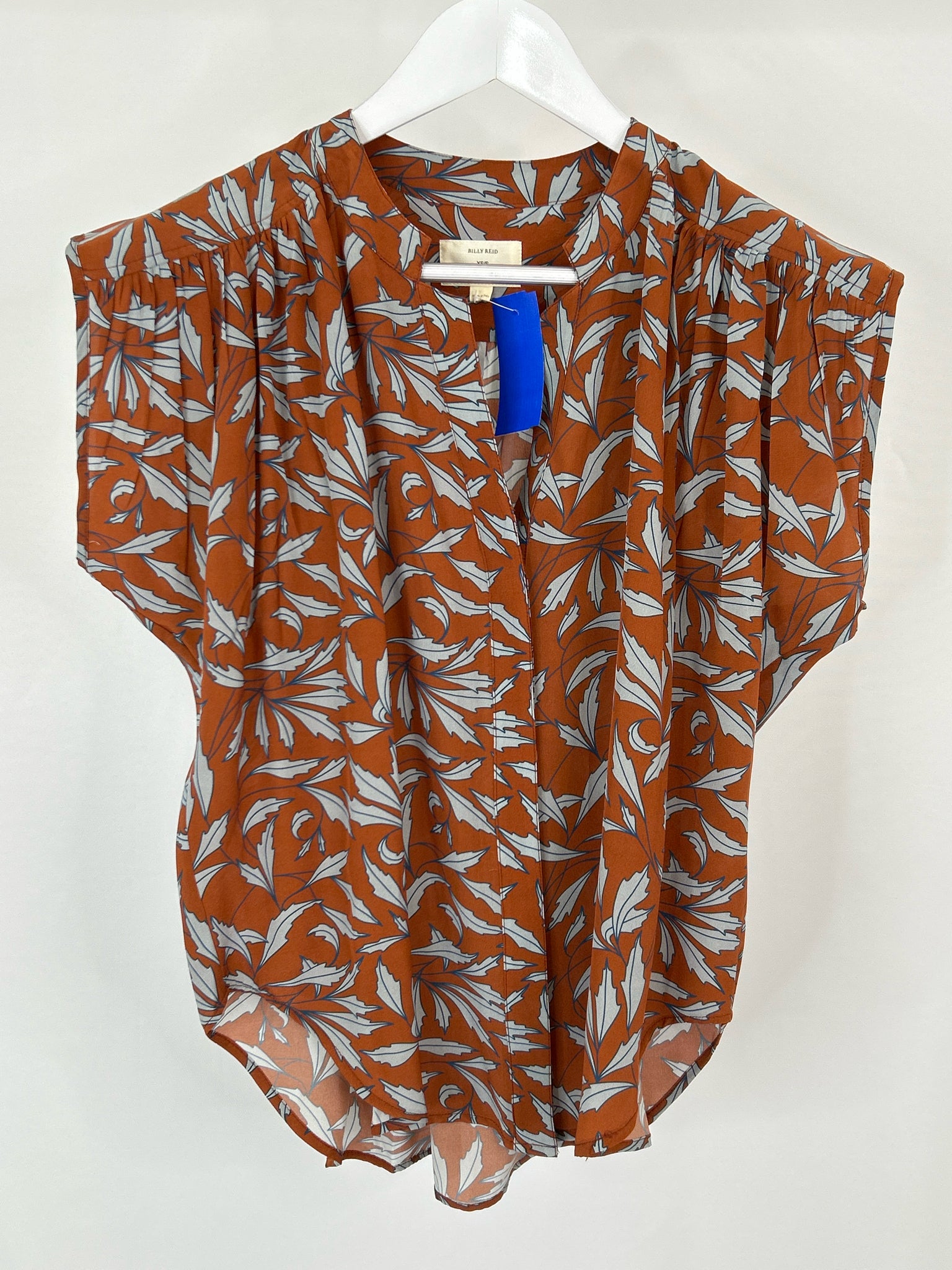 Billy Reid Size XS/S RUST Women Blouse