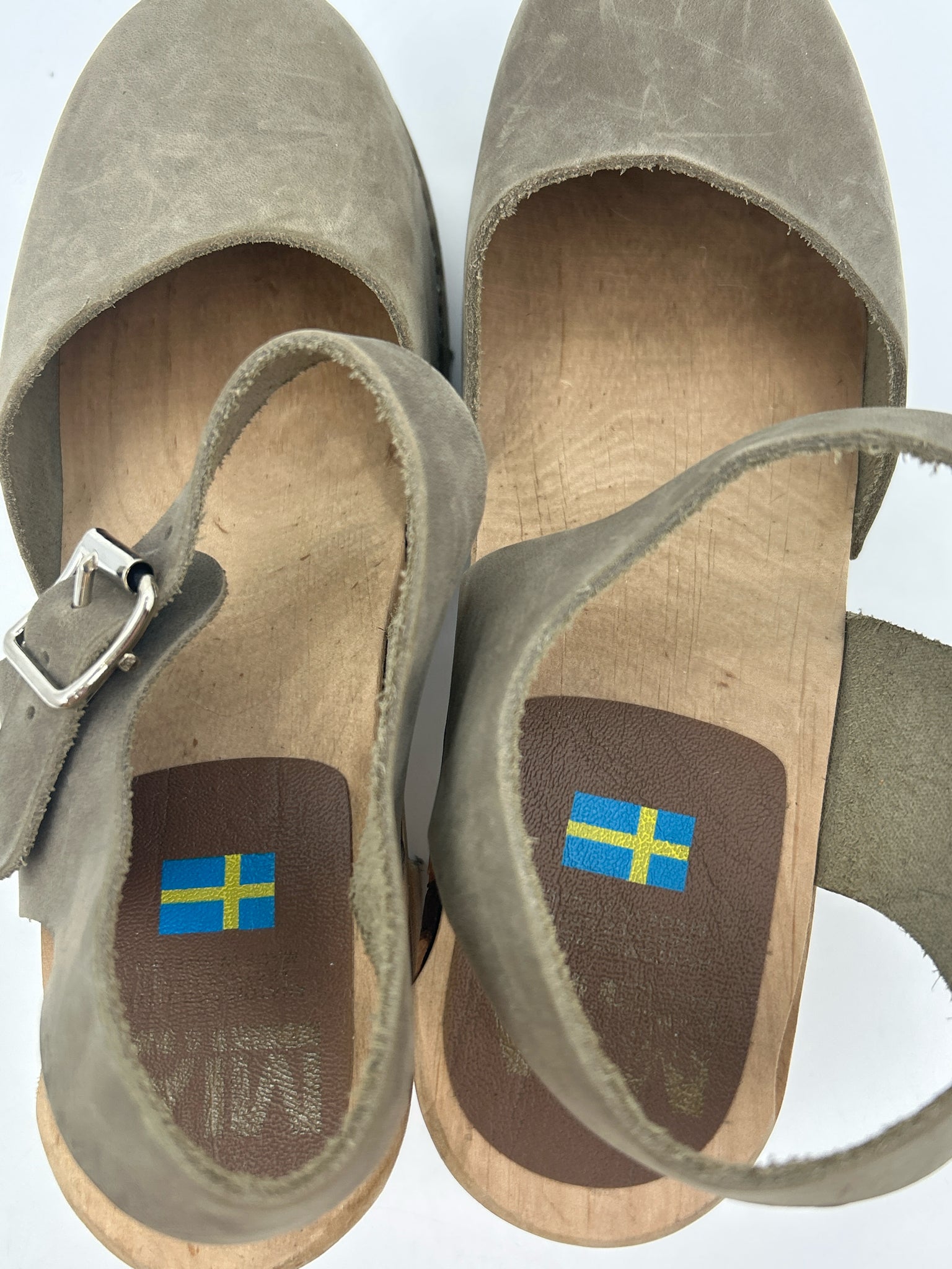 MIA Size 38 KHAKI Women Clogs