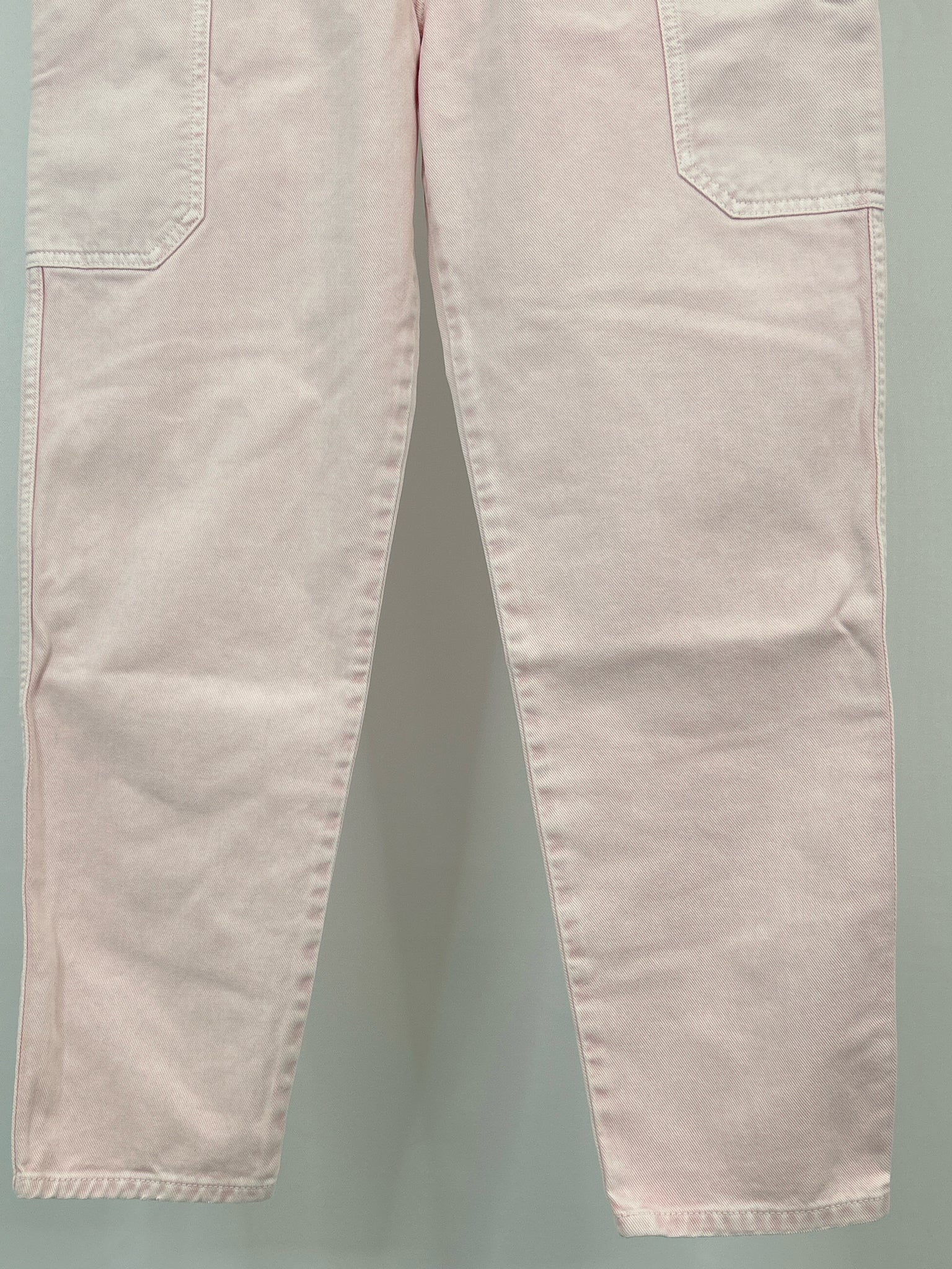 IRO Size 42/10 Pink Denim Women jeans