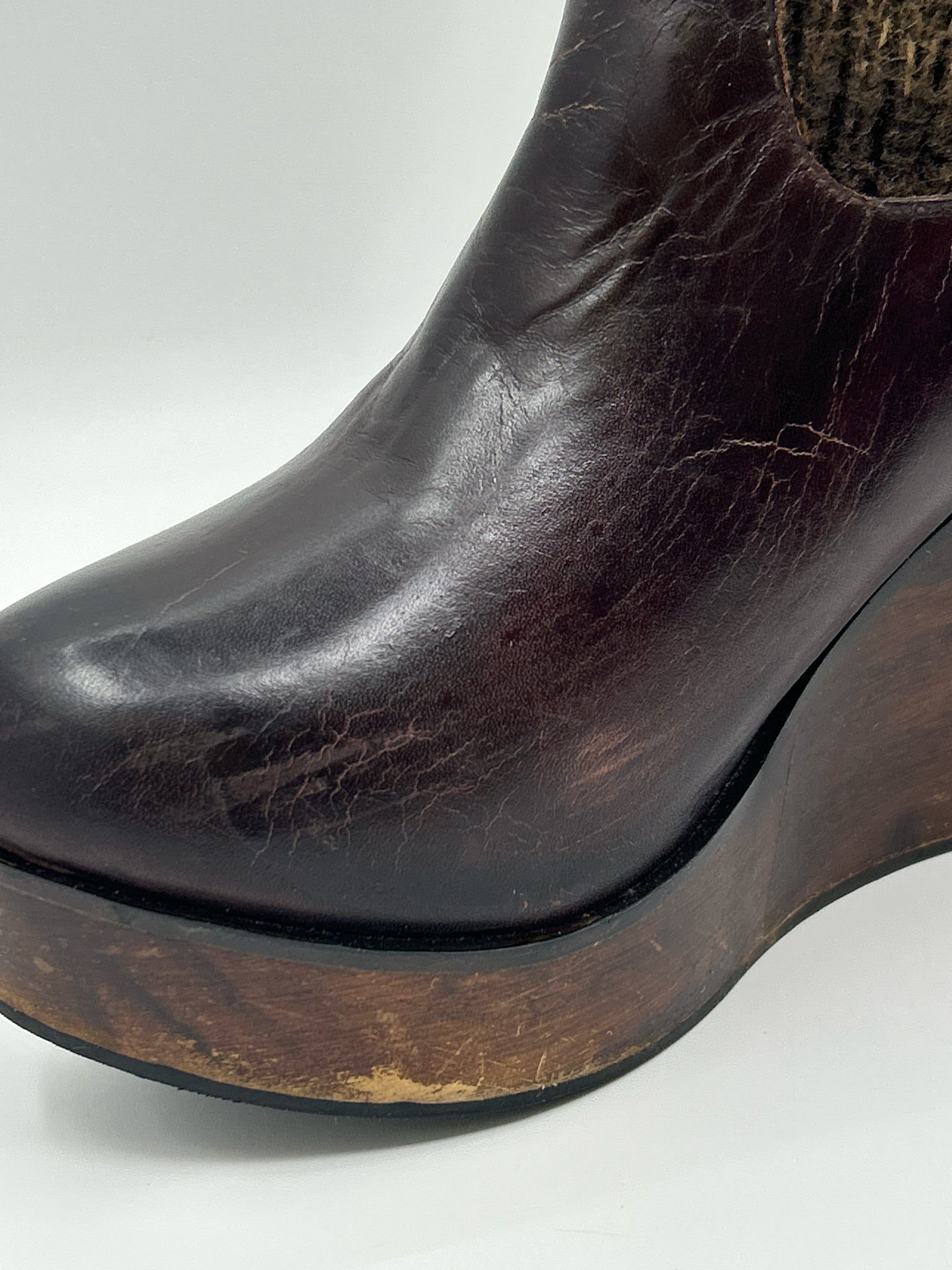 BED STU Size 8 DARK BROWN Women Boots