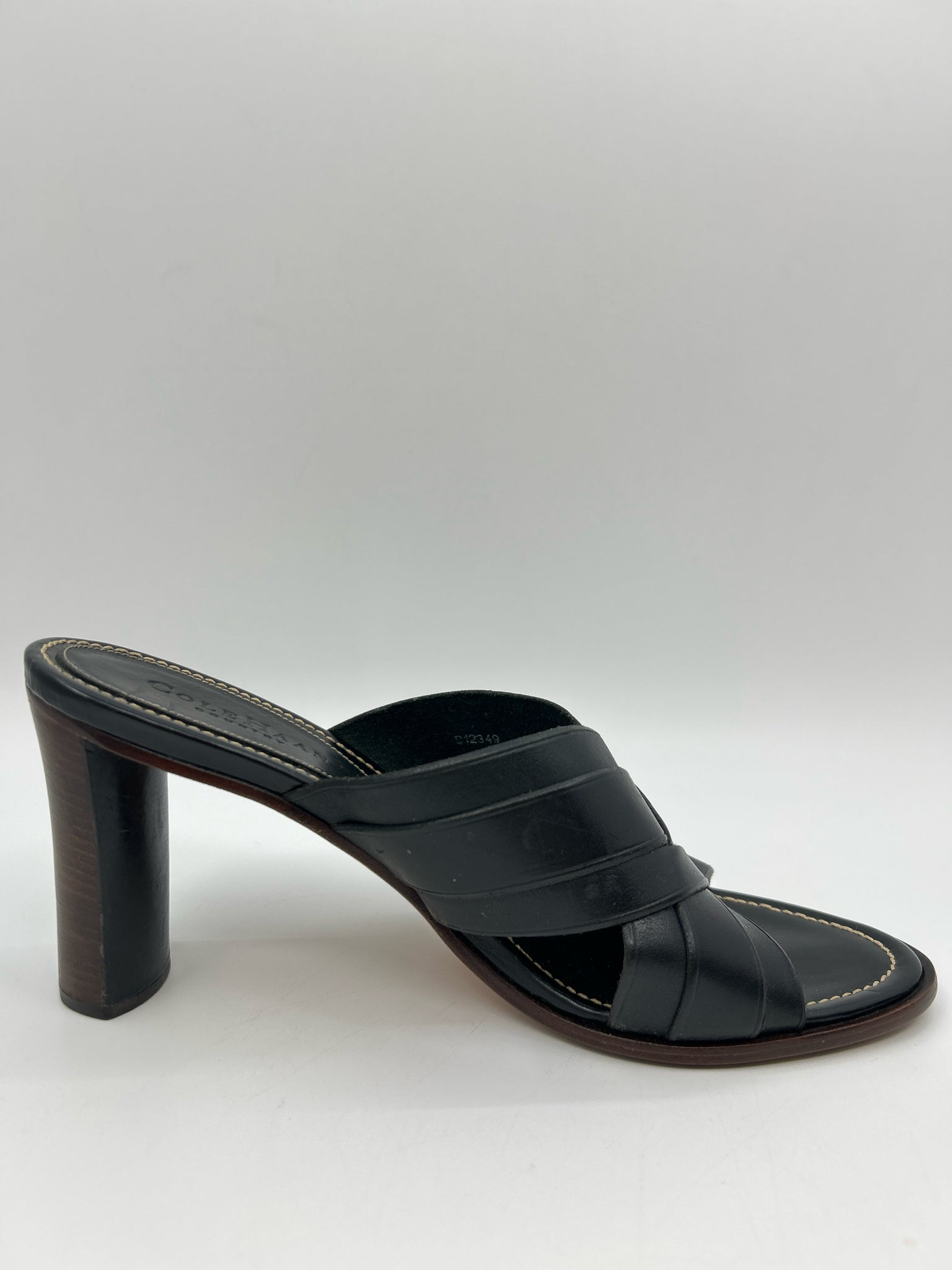 COLE HAAN Size 8.5B Black Women Sandal