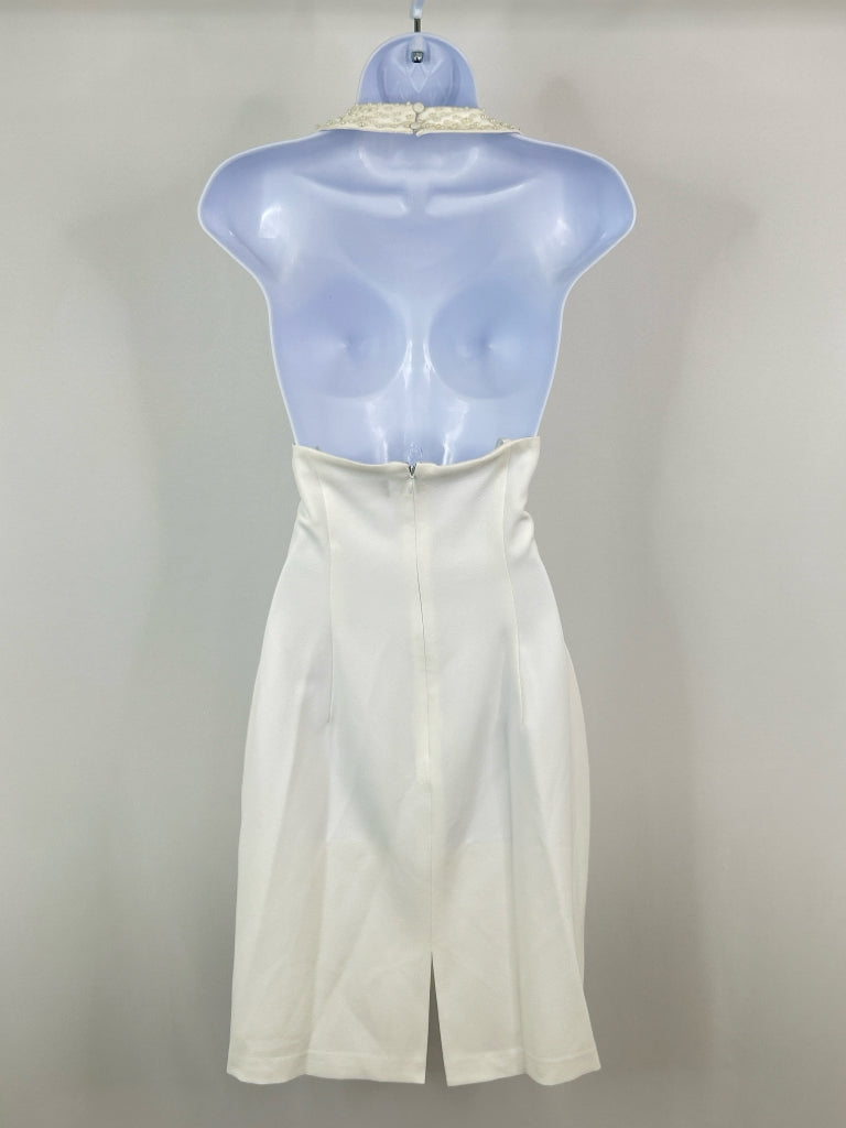 KARL LAGERFELD Size 10 White Women's Dress NWT