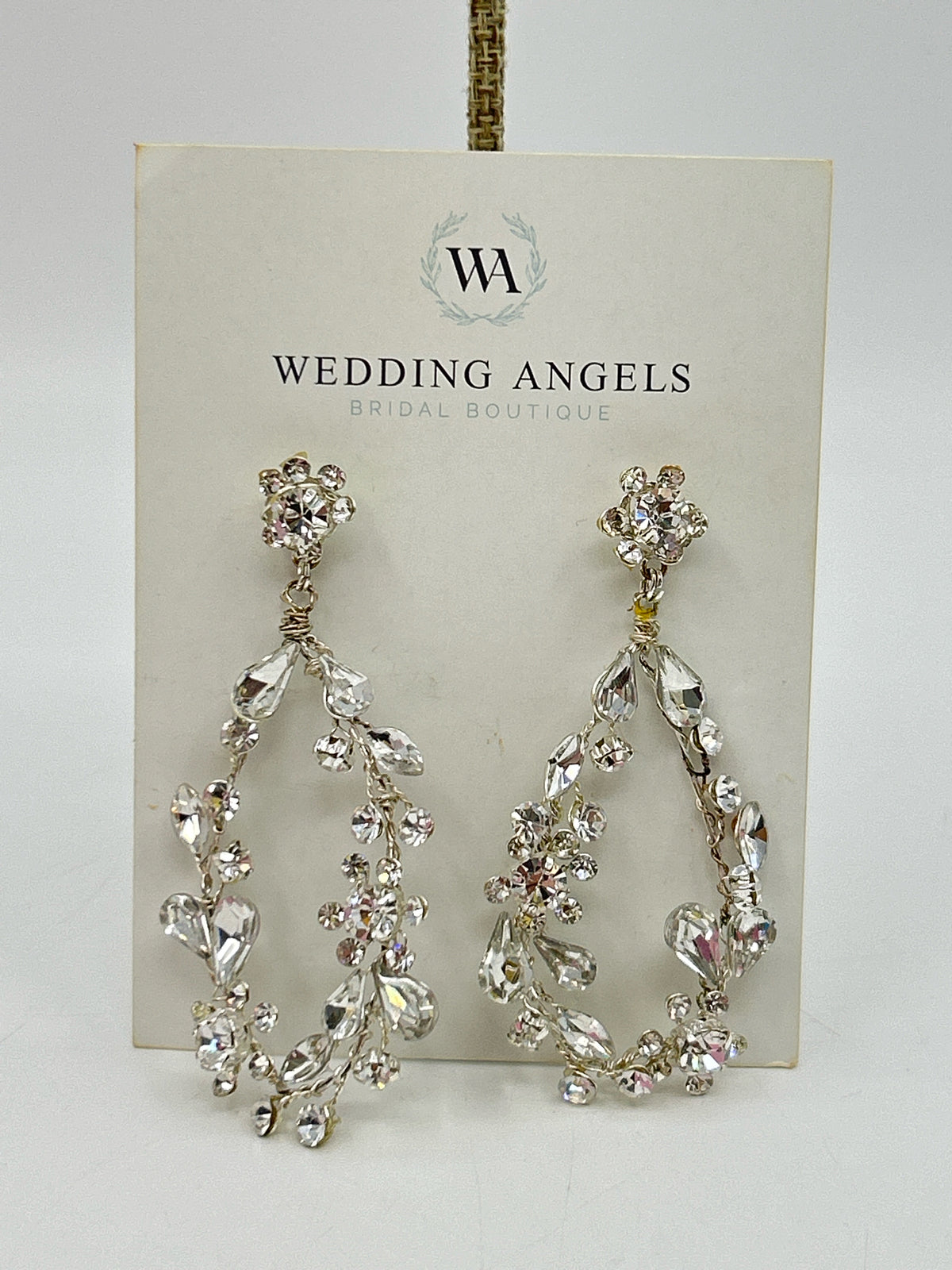 WEDDING ANGELS NWT Silver Earrings